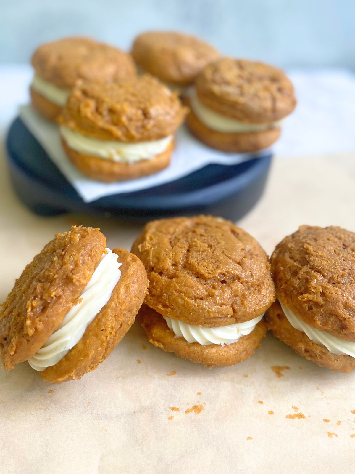 pumpkin whoopie pies