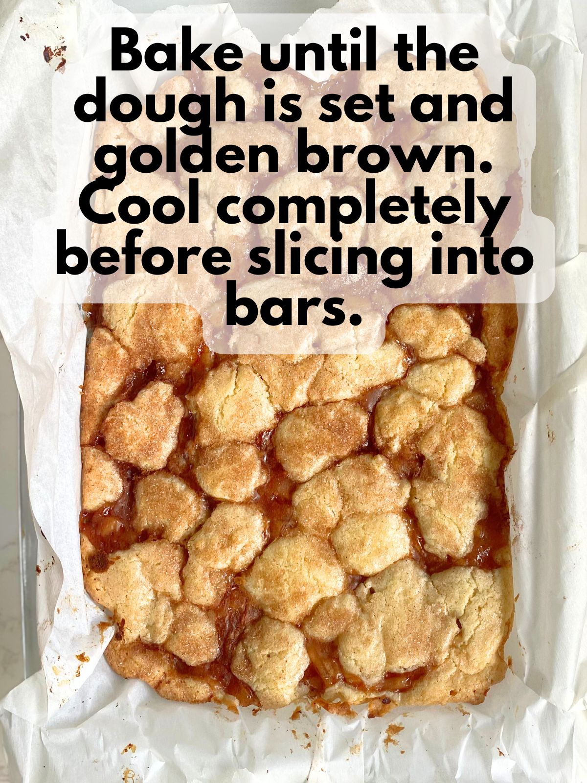 baked apple pie sugar cookie bars