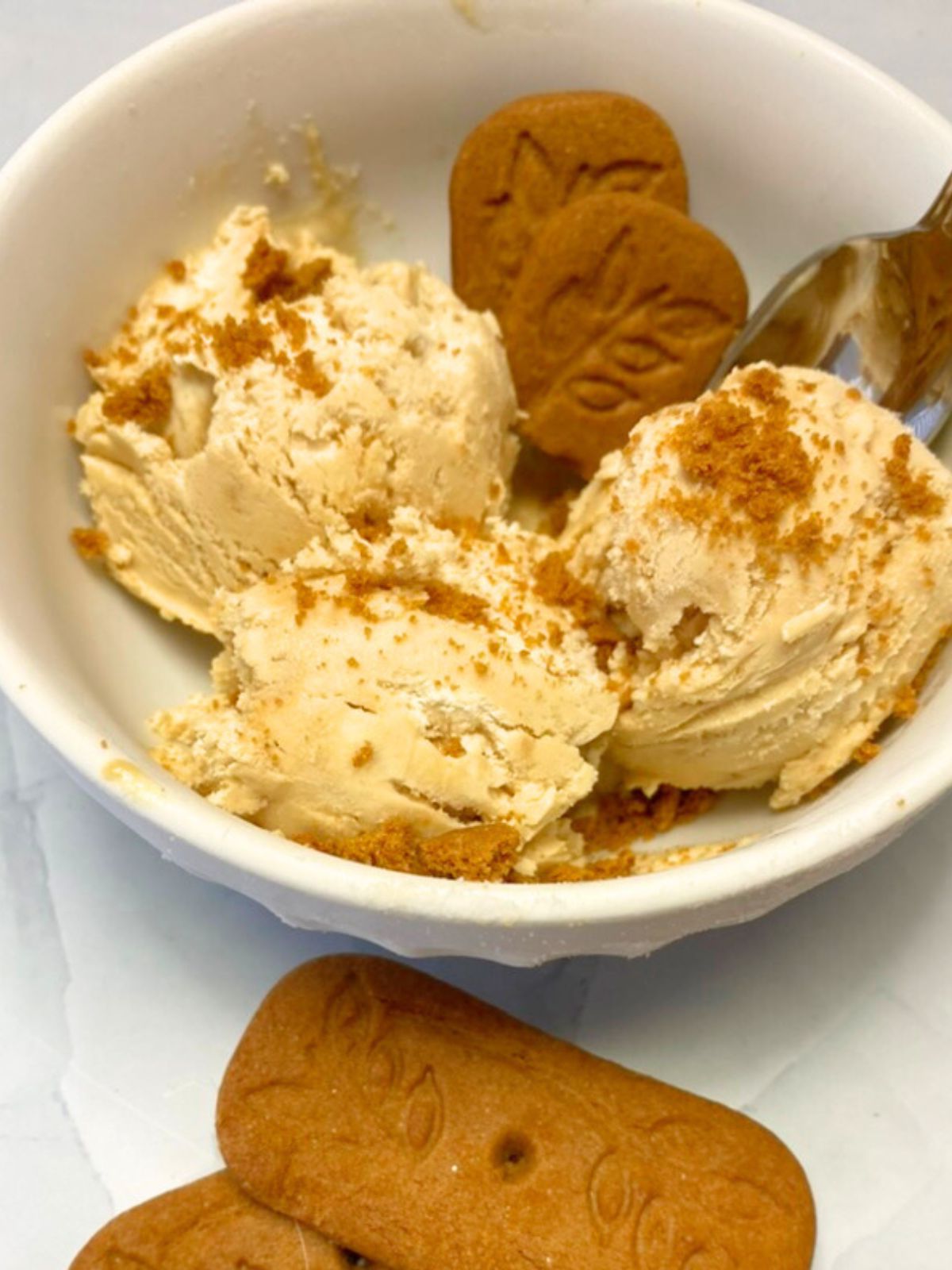 cookie butter ice cream