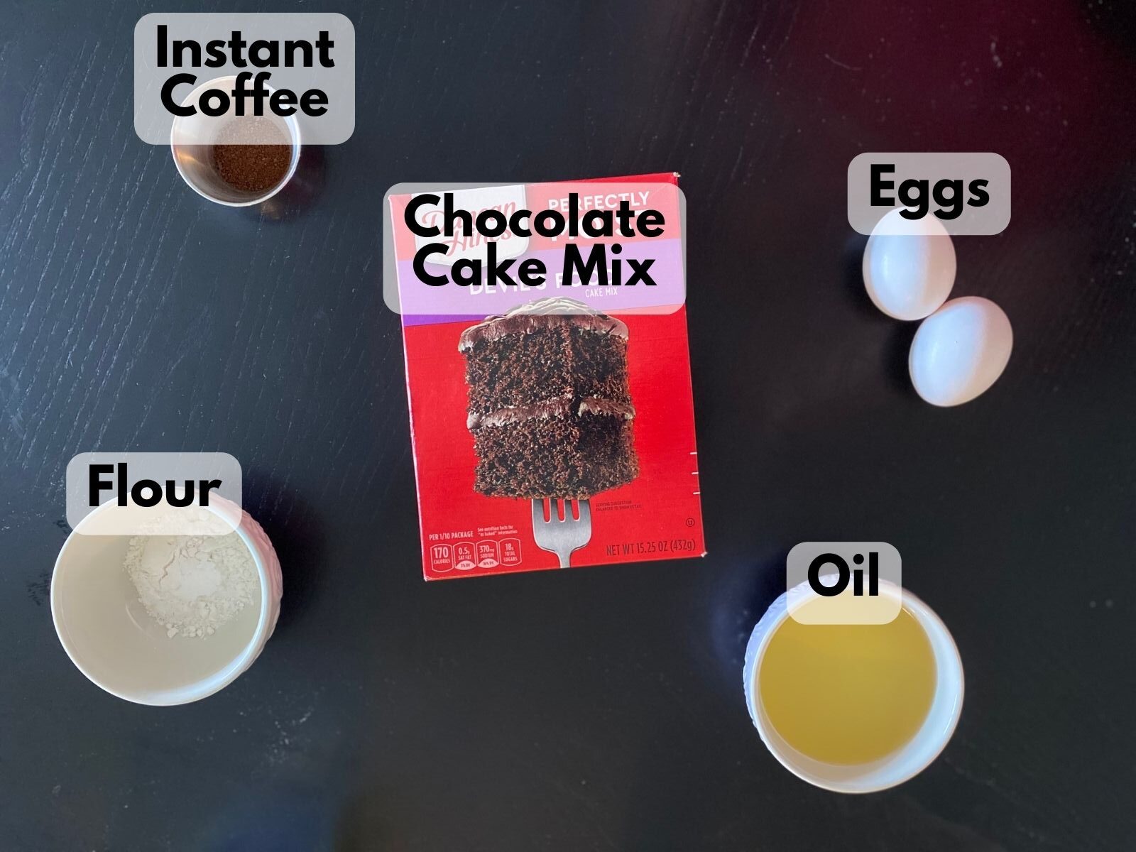 chocolate cake mix cookies ingredients