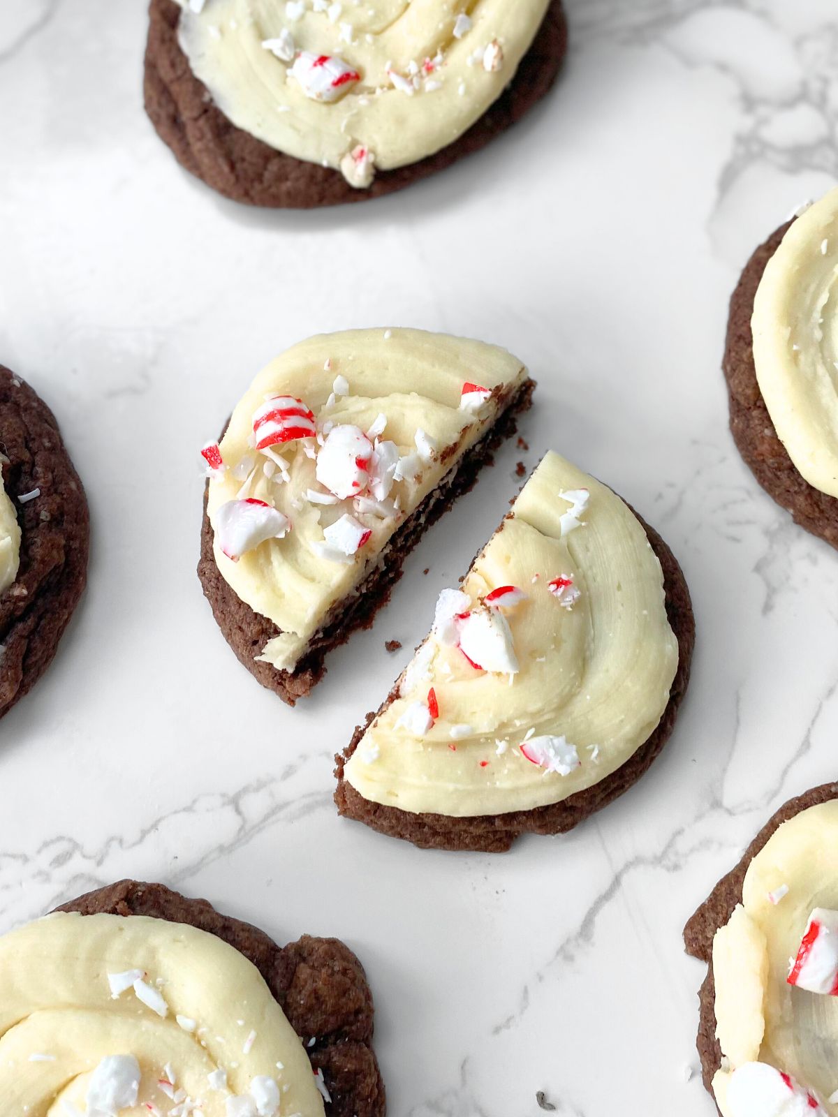 chocolate peppermint cake mix cookies