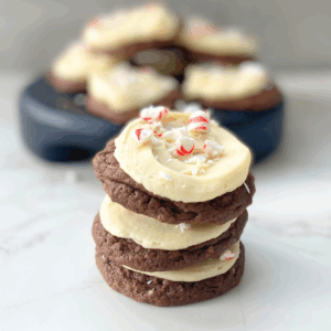 chocolate peppermint cake mix cookies