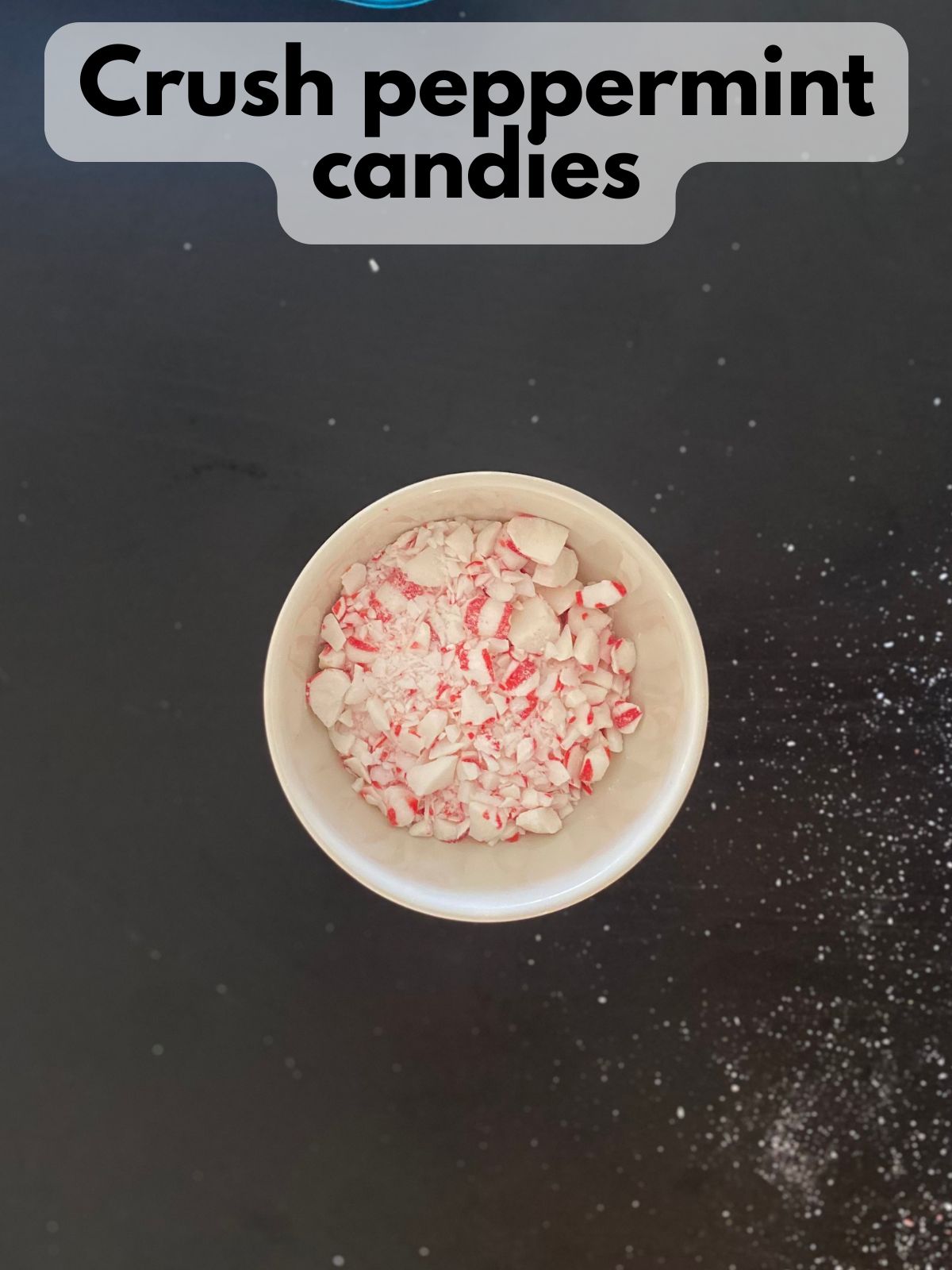 crushed peppermint candies