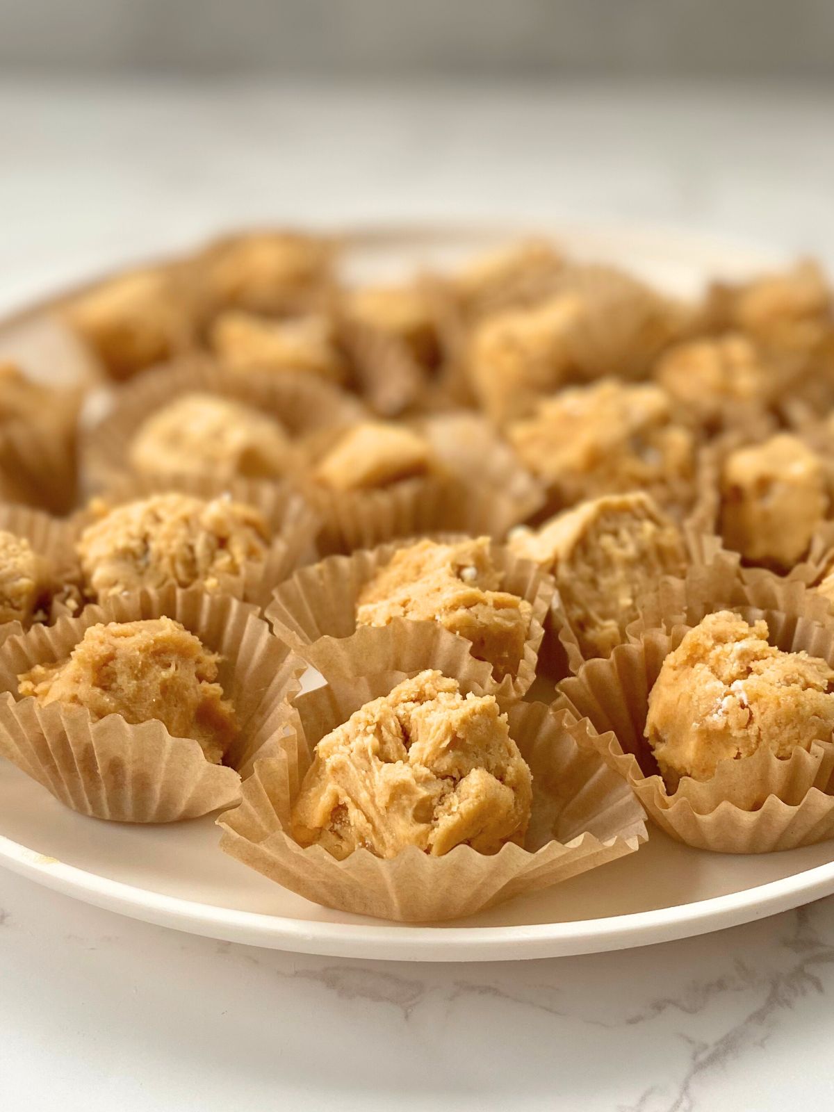 dulce de leche cookie dough balls