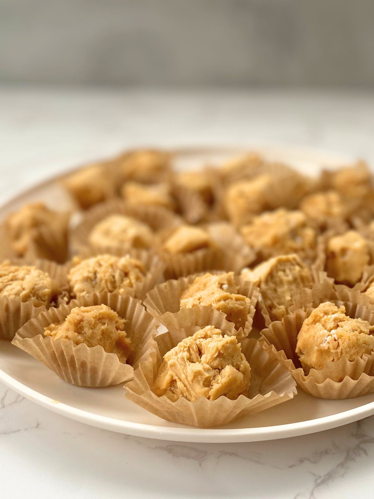 dulce de leche cookie dough balls