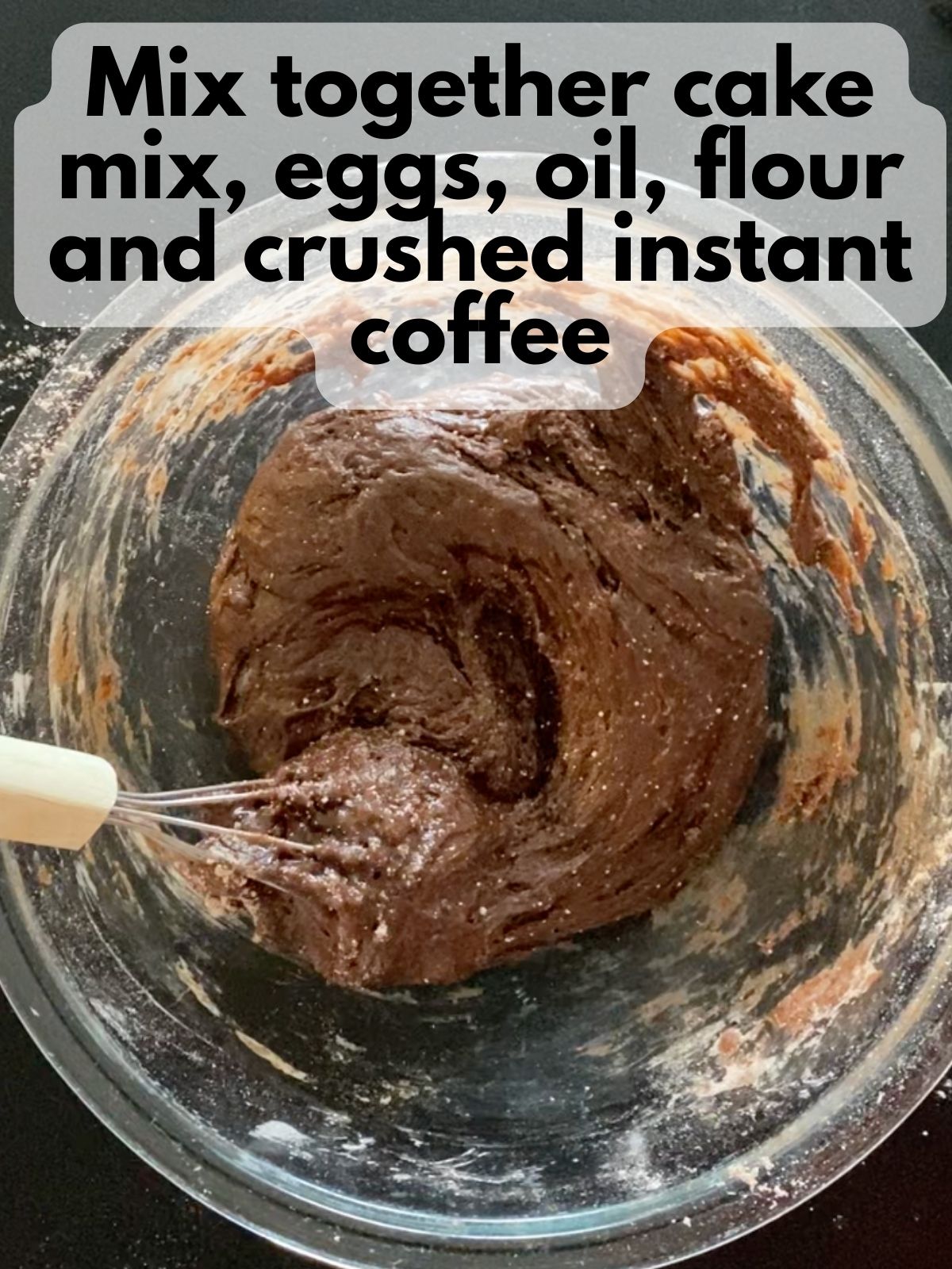 chocolate cake mix cookie dough