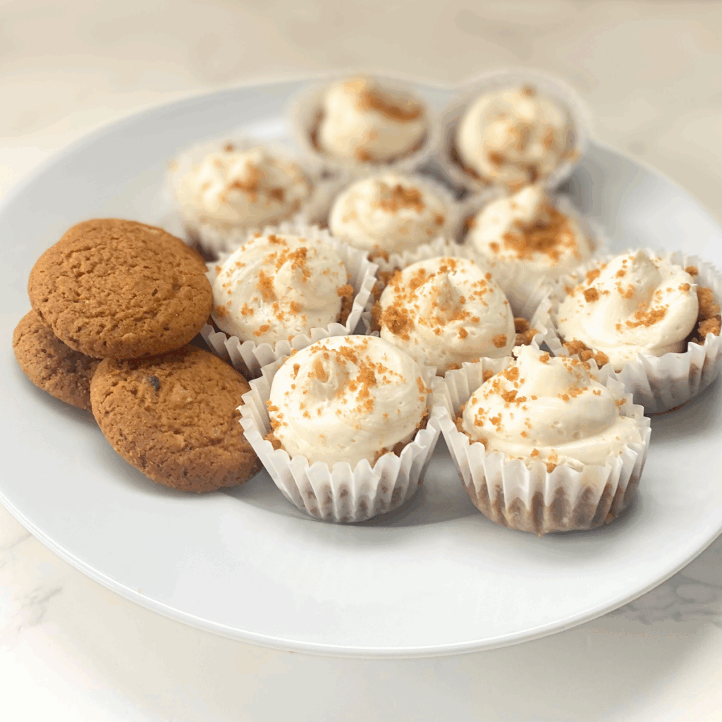 gingersnap cheesecake bites