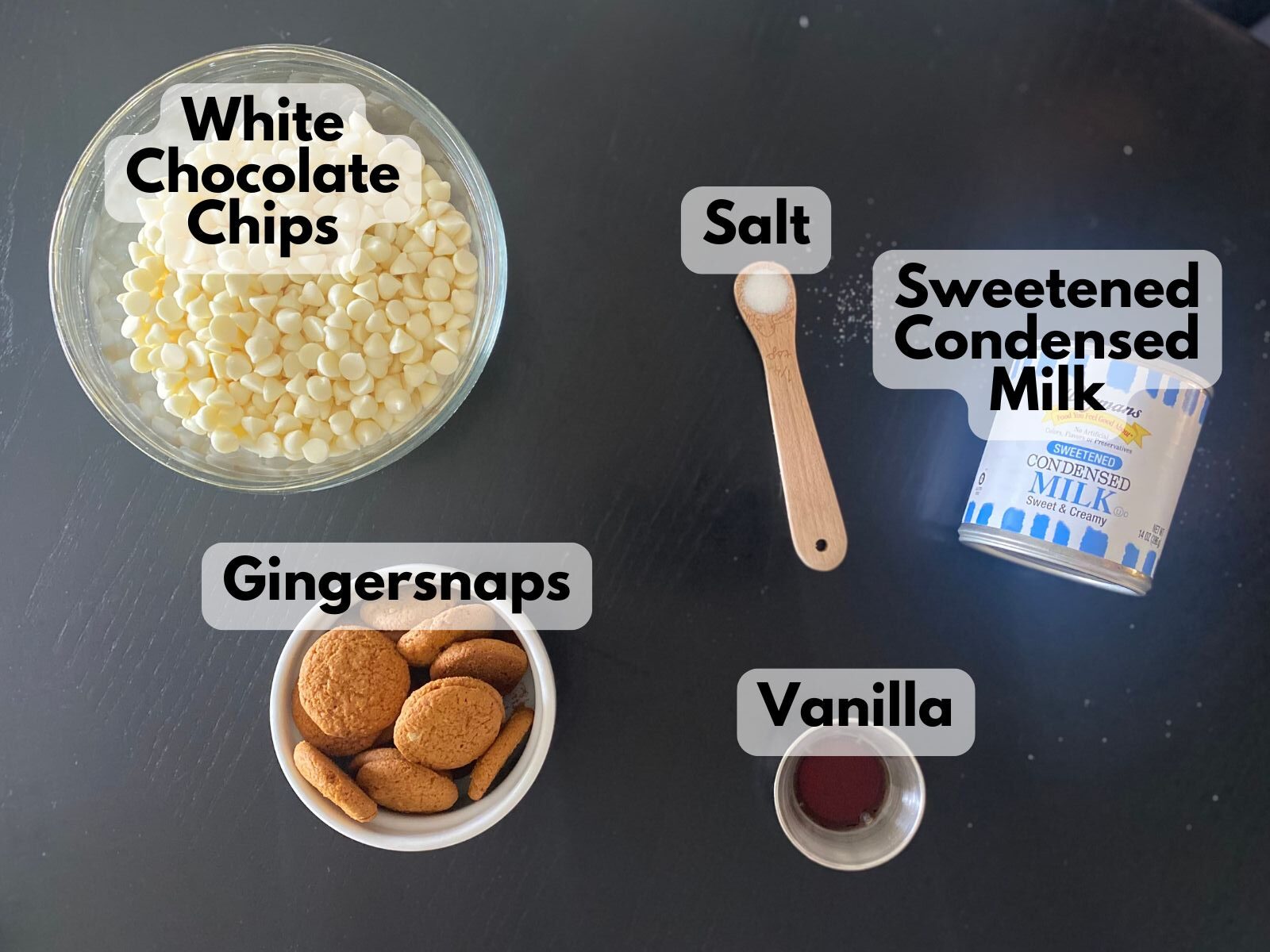 gingersnap fudge ingredients