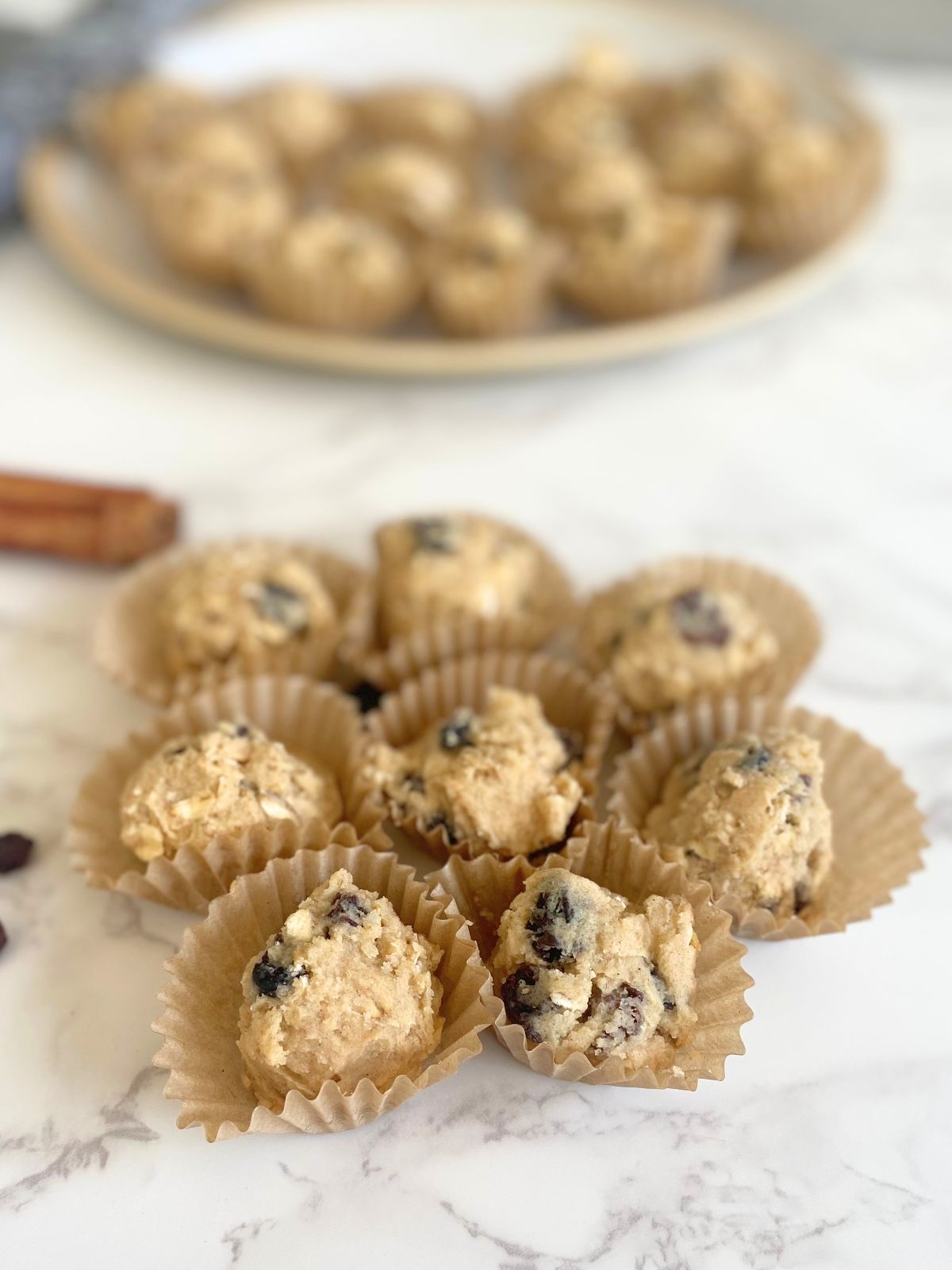oatmeal raisin edible cookie dough