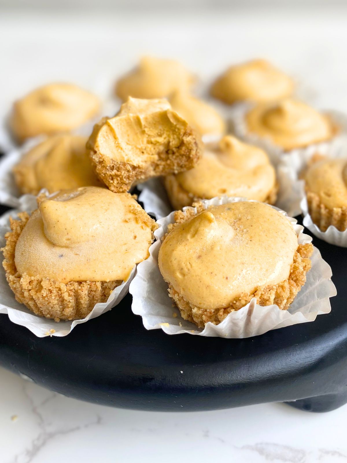 pumpkin cheesecake bites