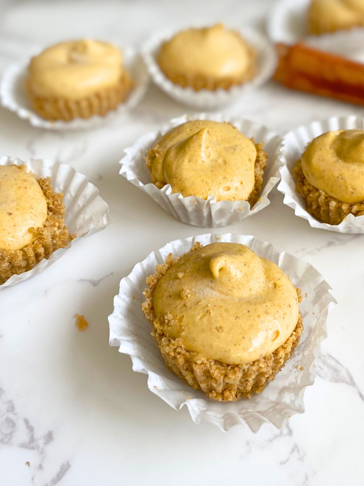 pumpkin cheesecake bites