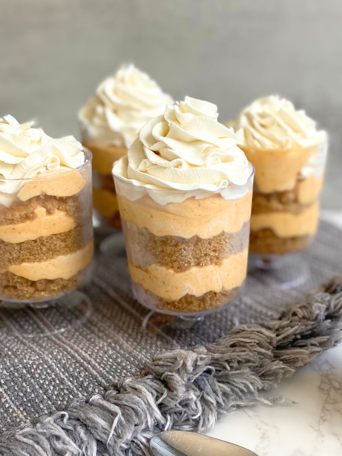 pumpkin cheesecake cups