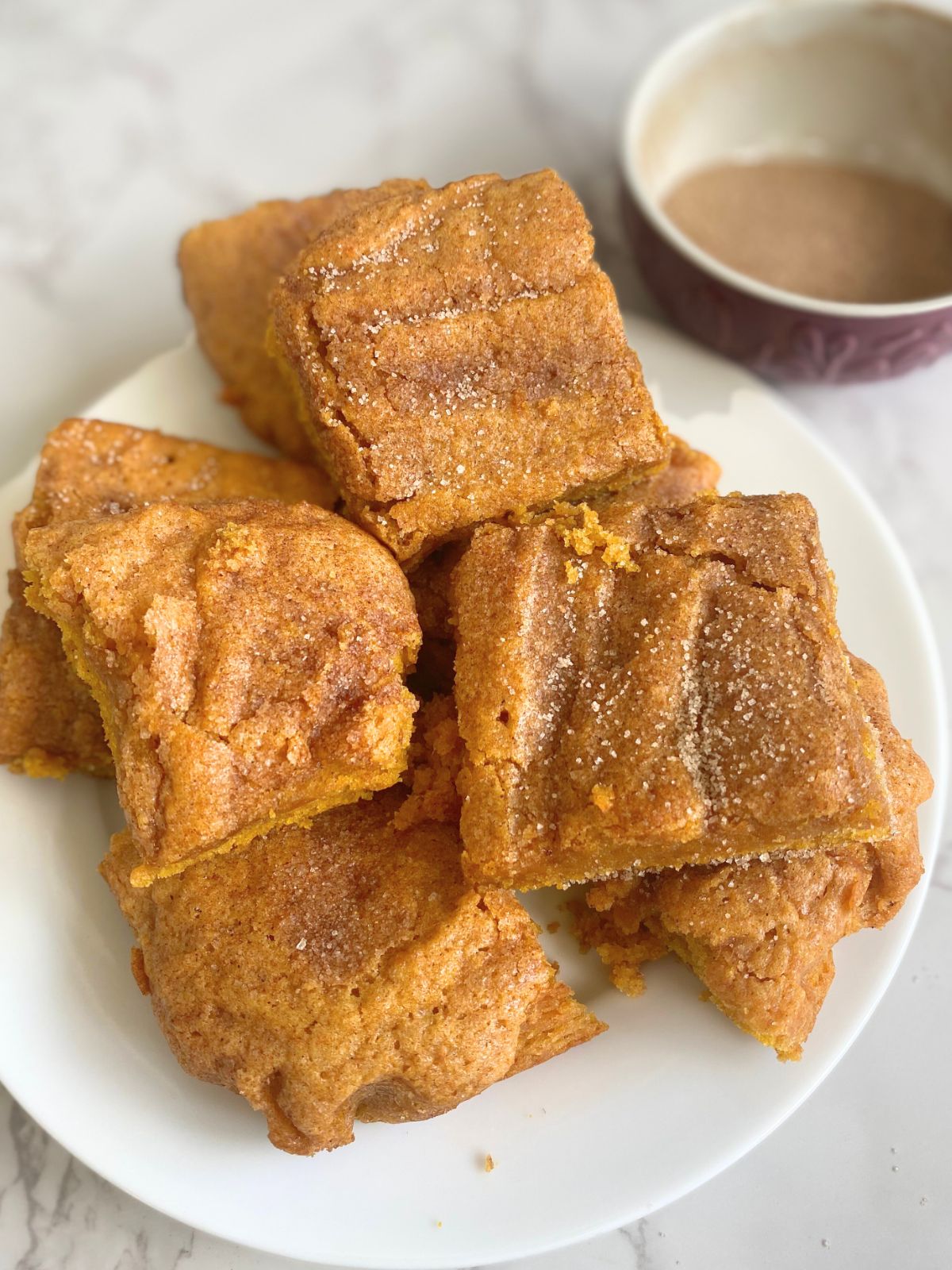 pumpkin snickerdoodle bars