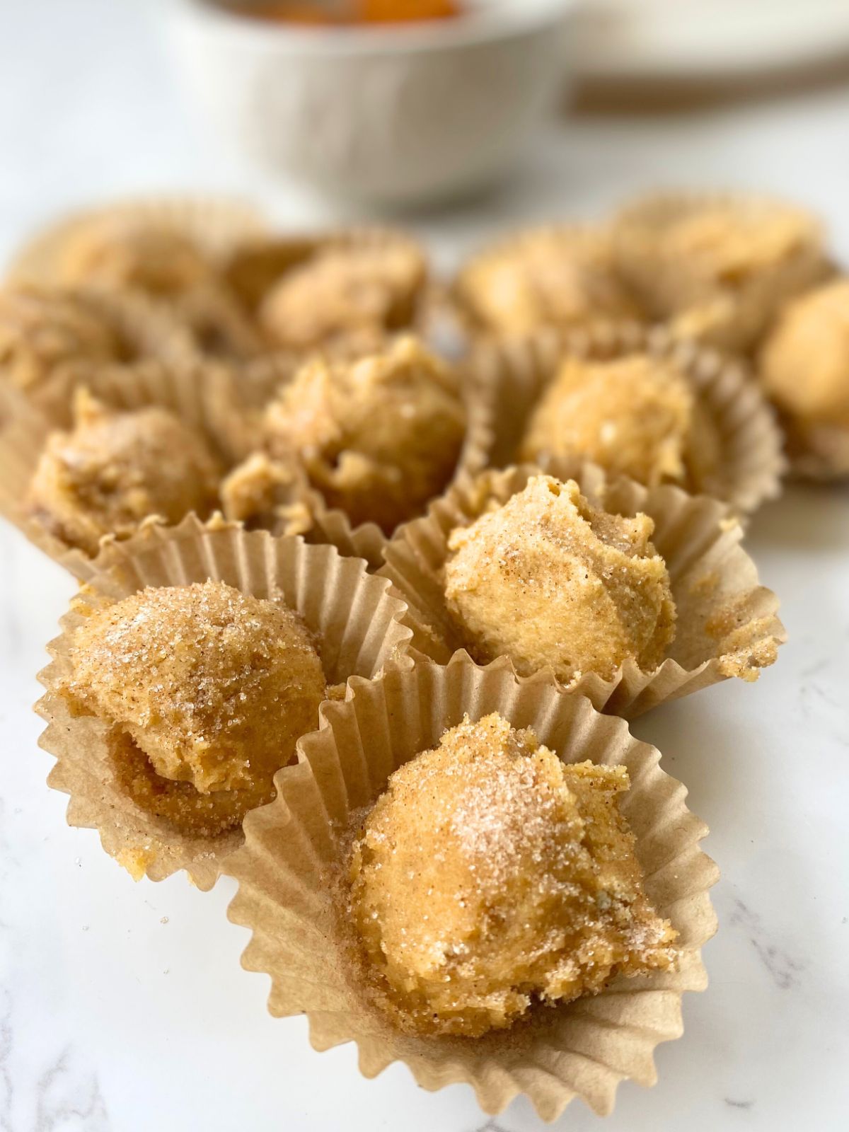 pumpkin spice edible cookie dough