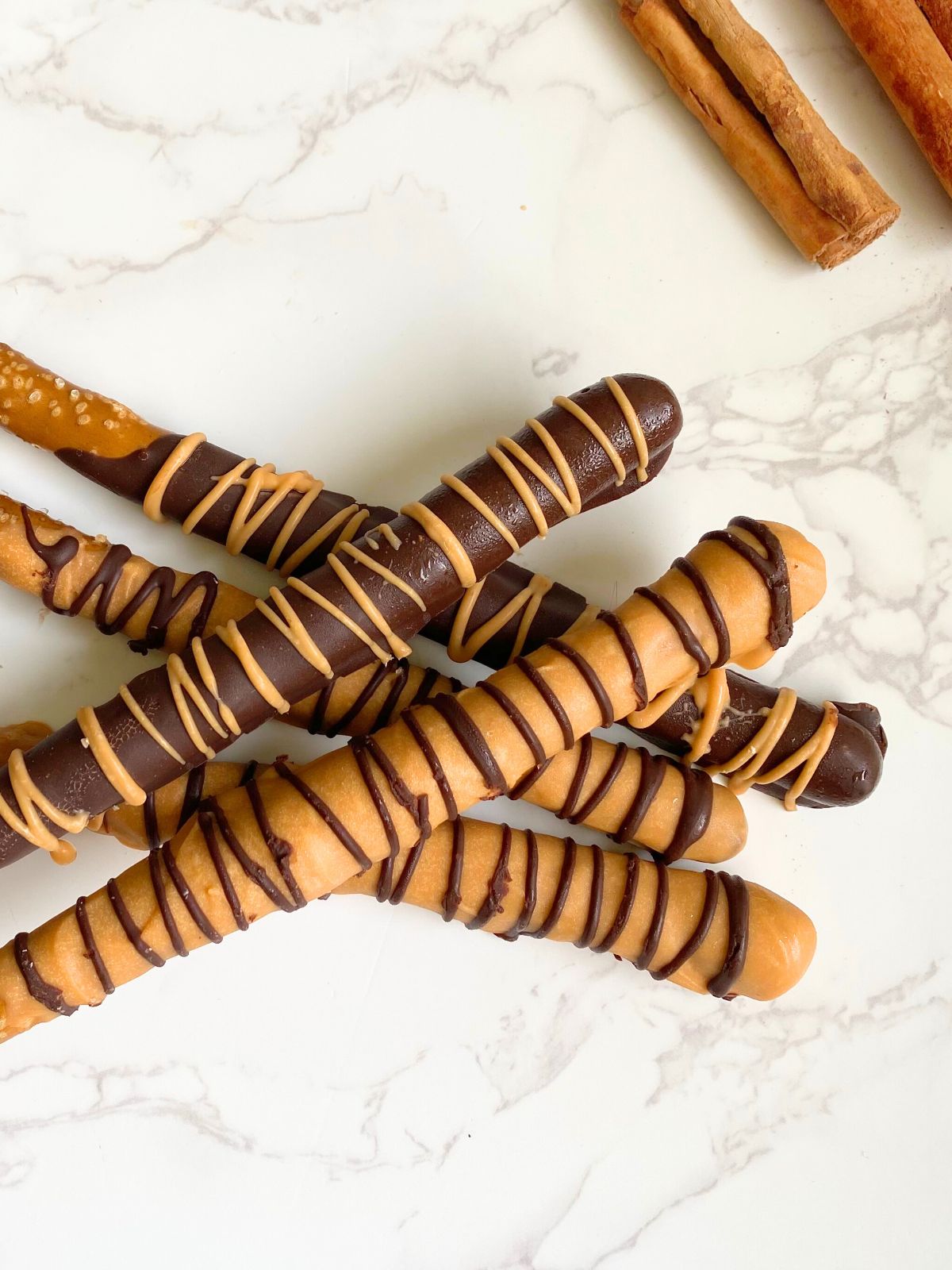 pumpkin spice pretzel rods