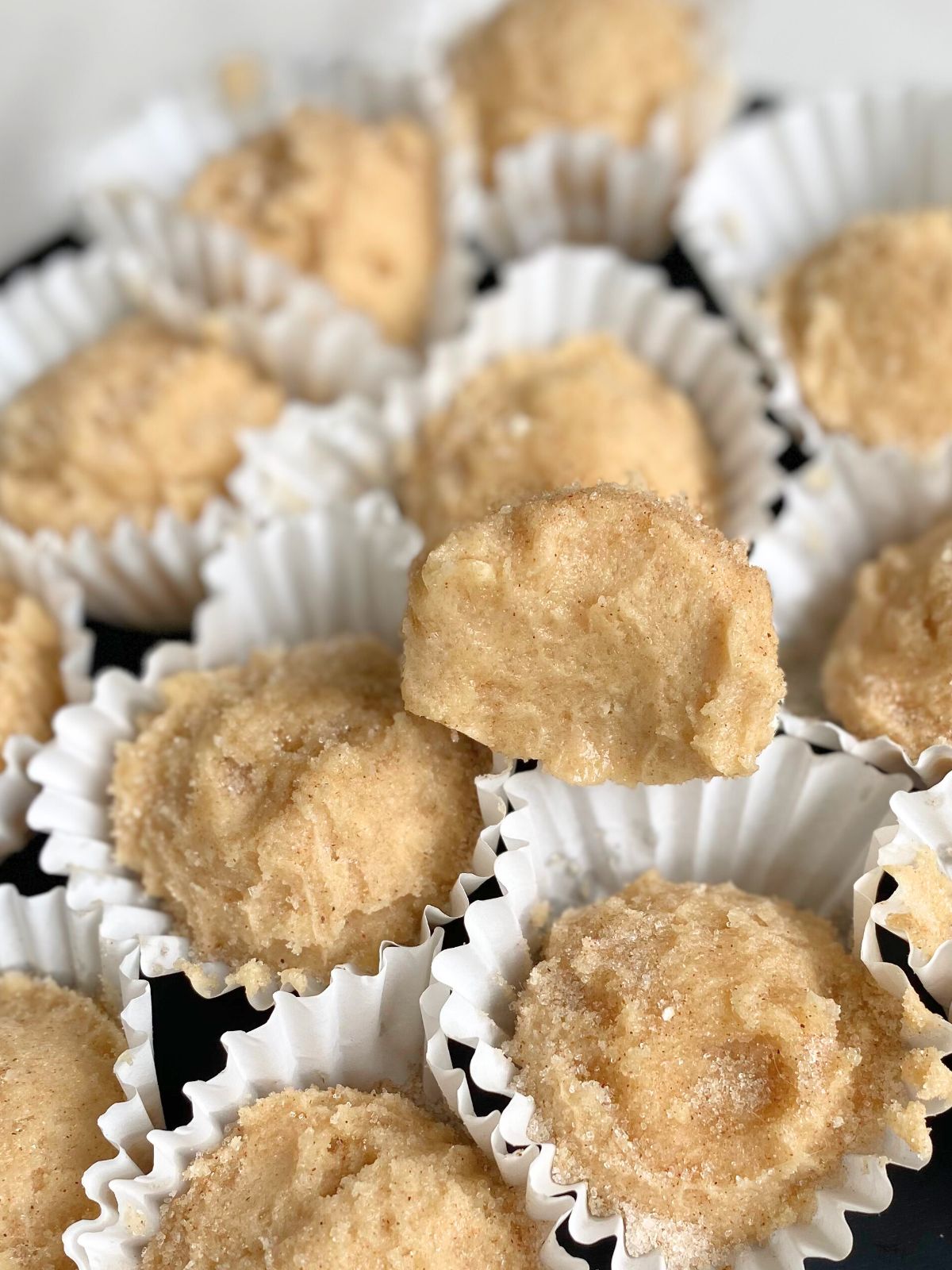 snickerdoodle edible cookie dough