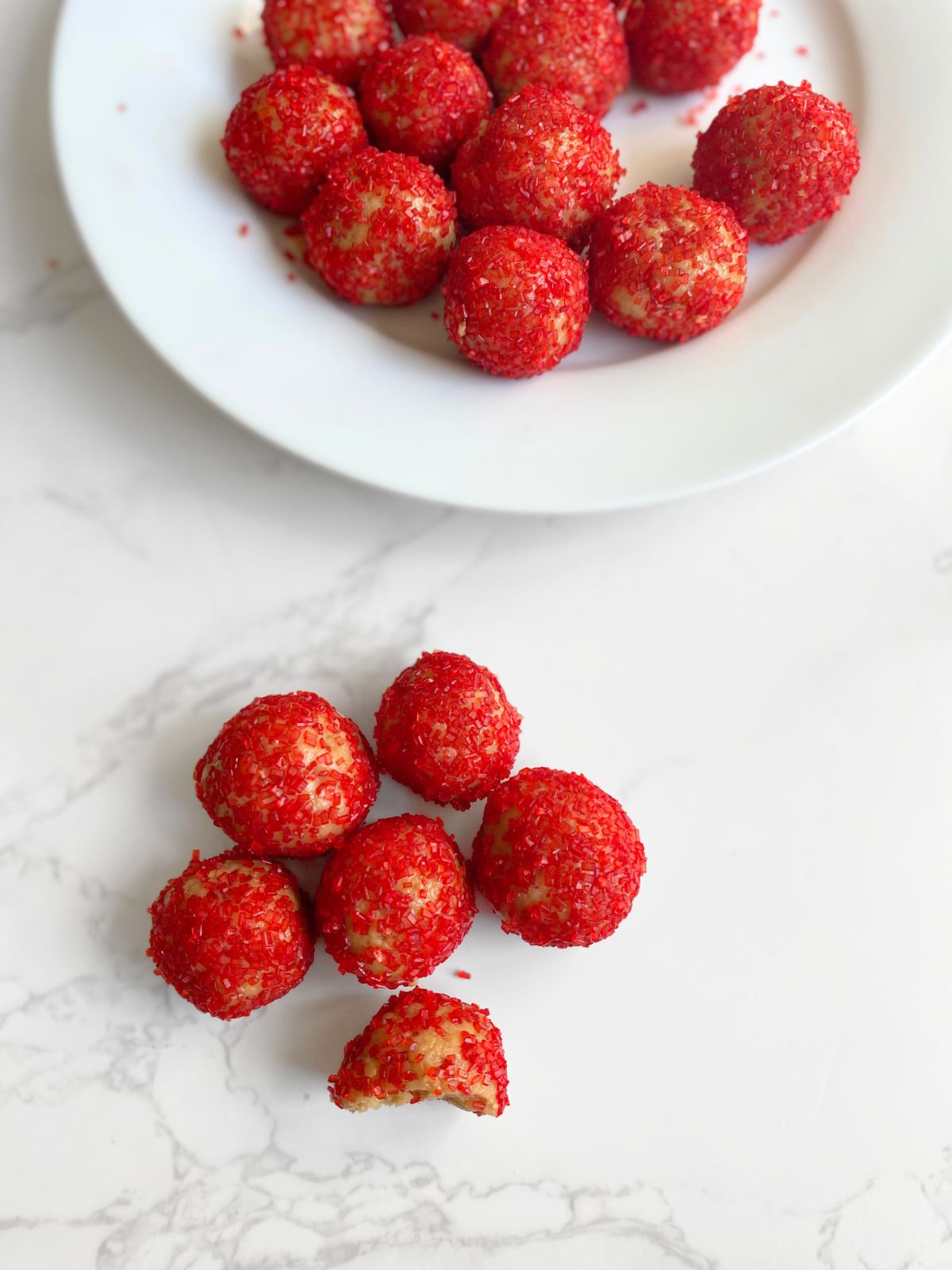 Christmas biscoff truffles