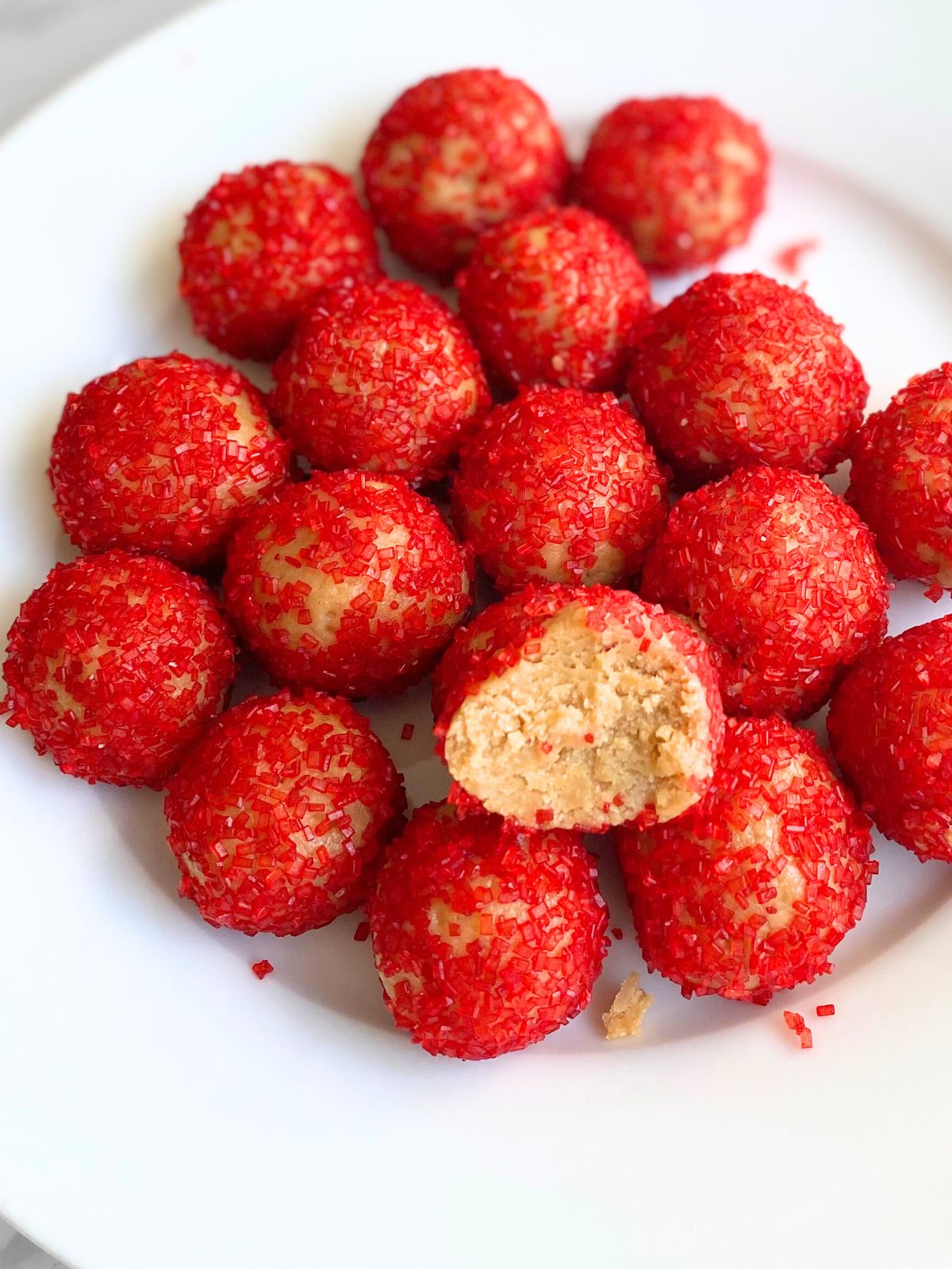 Christmas biscoff truffles