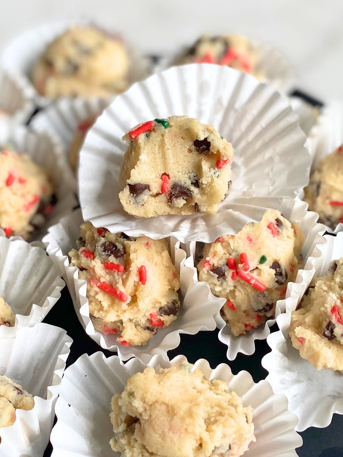 Christmas edible cookie dough 
