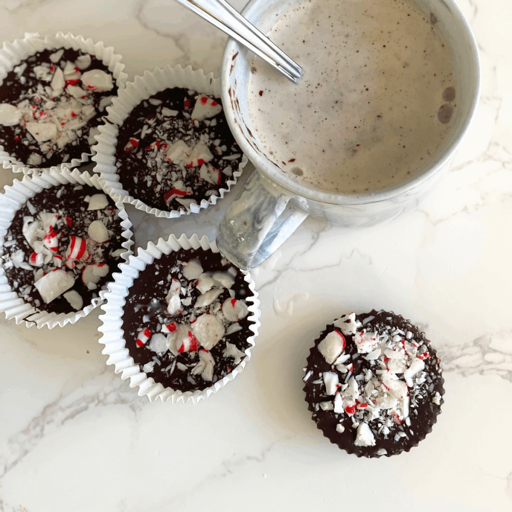 Christmas hot chocolate pucks