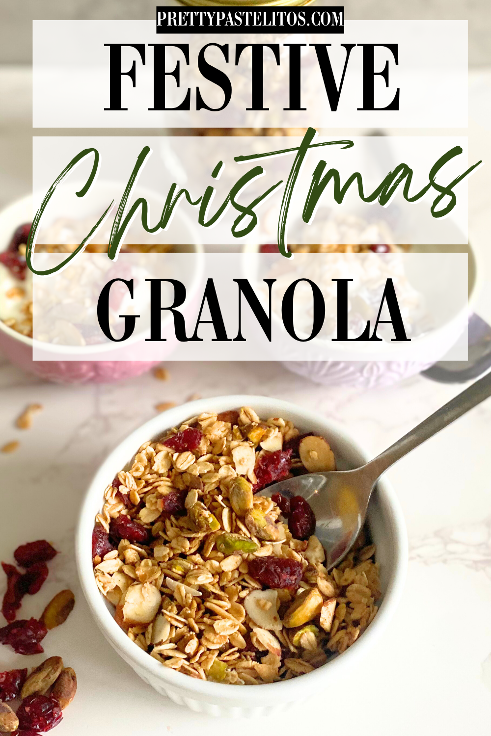 Christmas morning granola