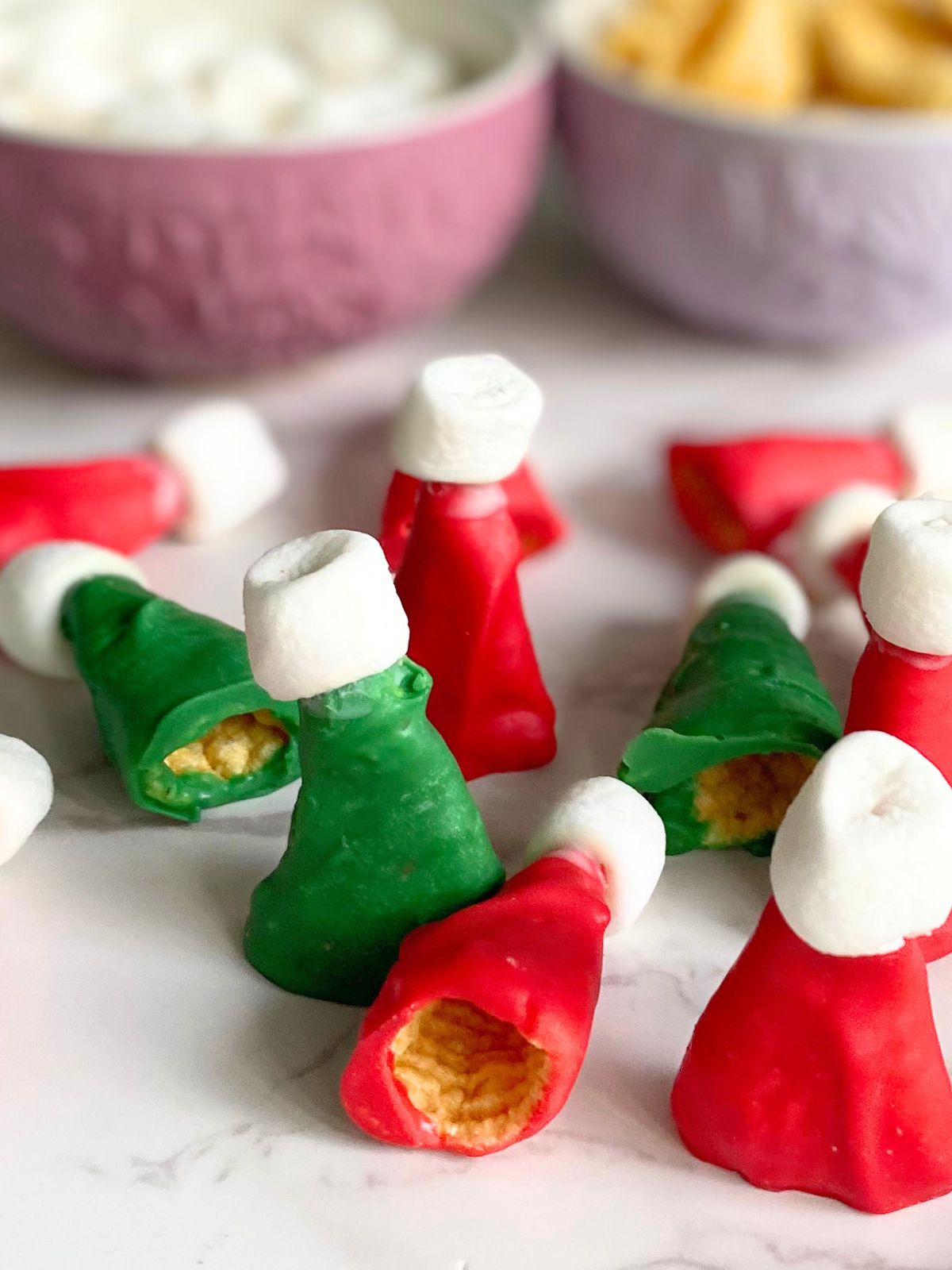 elf hat treats