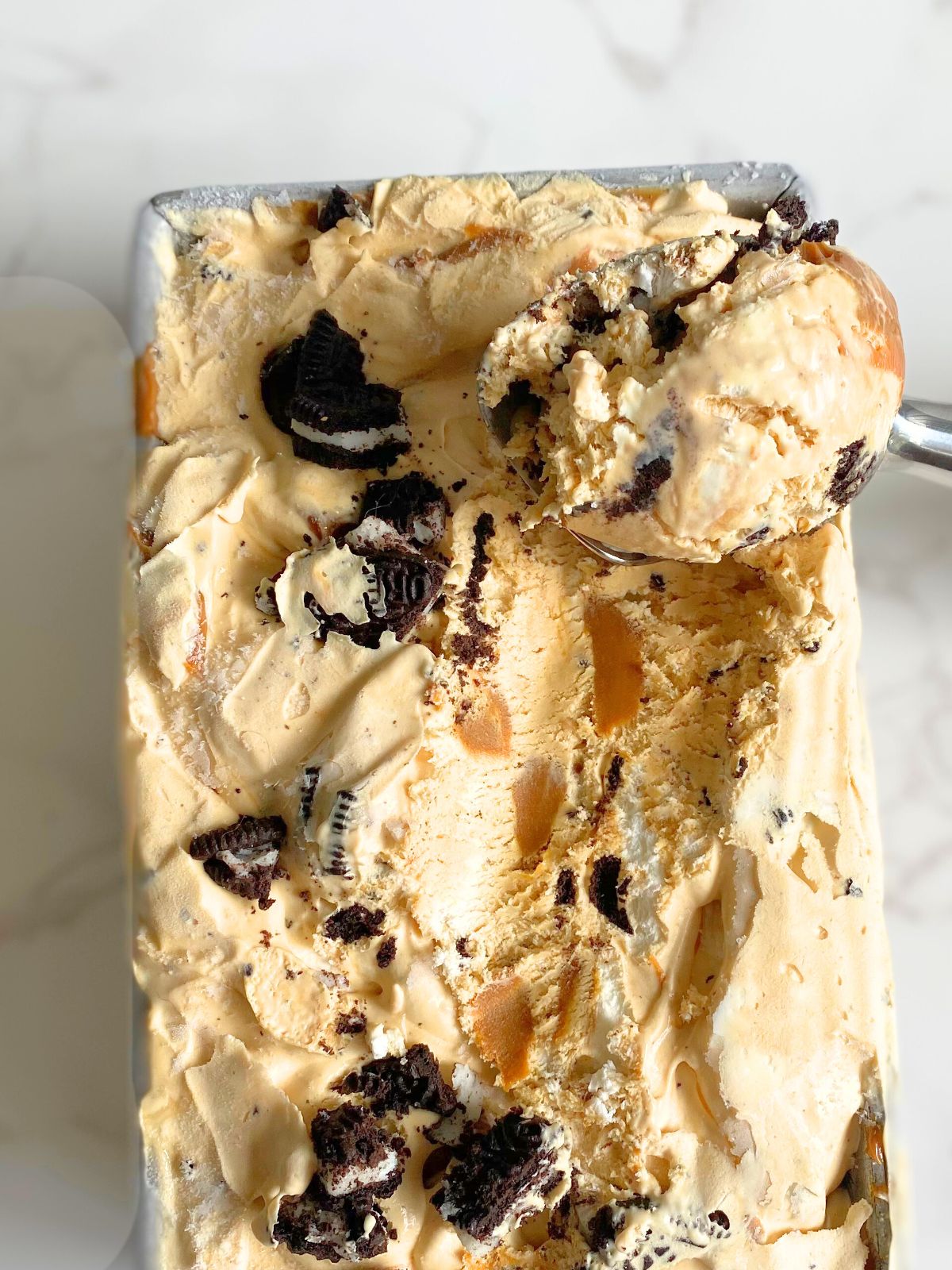 oreo dulce de leche ice cream
