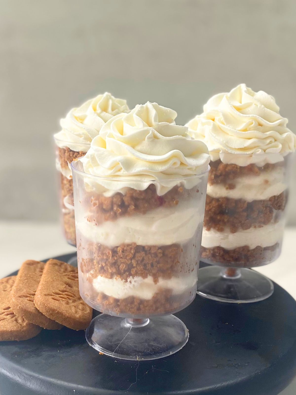 biscoff Cheesecake parfaits