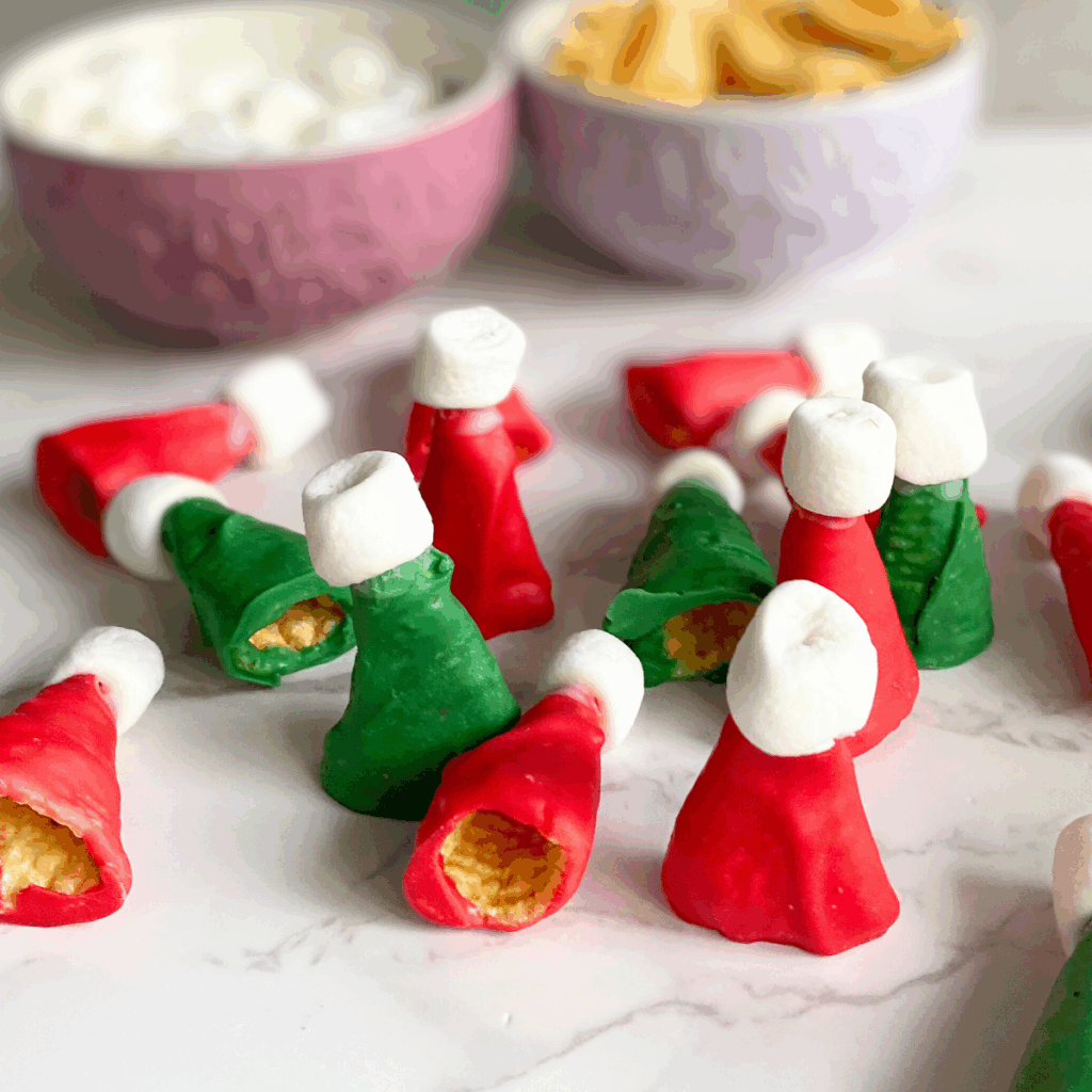 elf hat treats