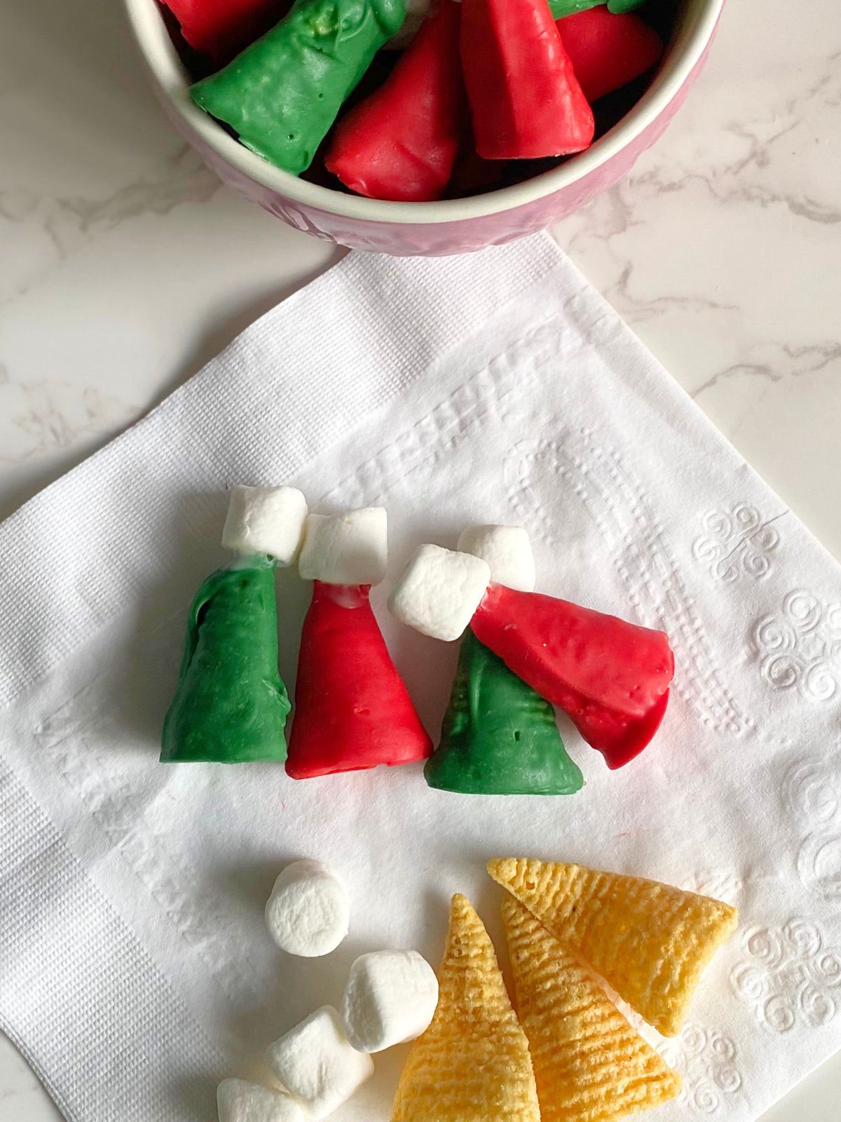 elf hat treats