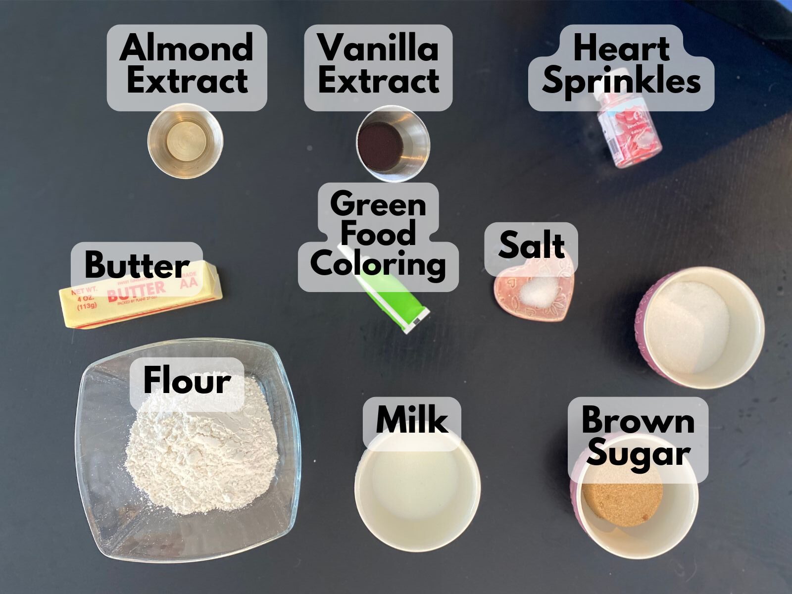 grinch cookie dough balls ingredients