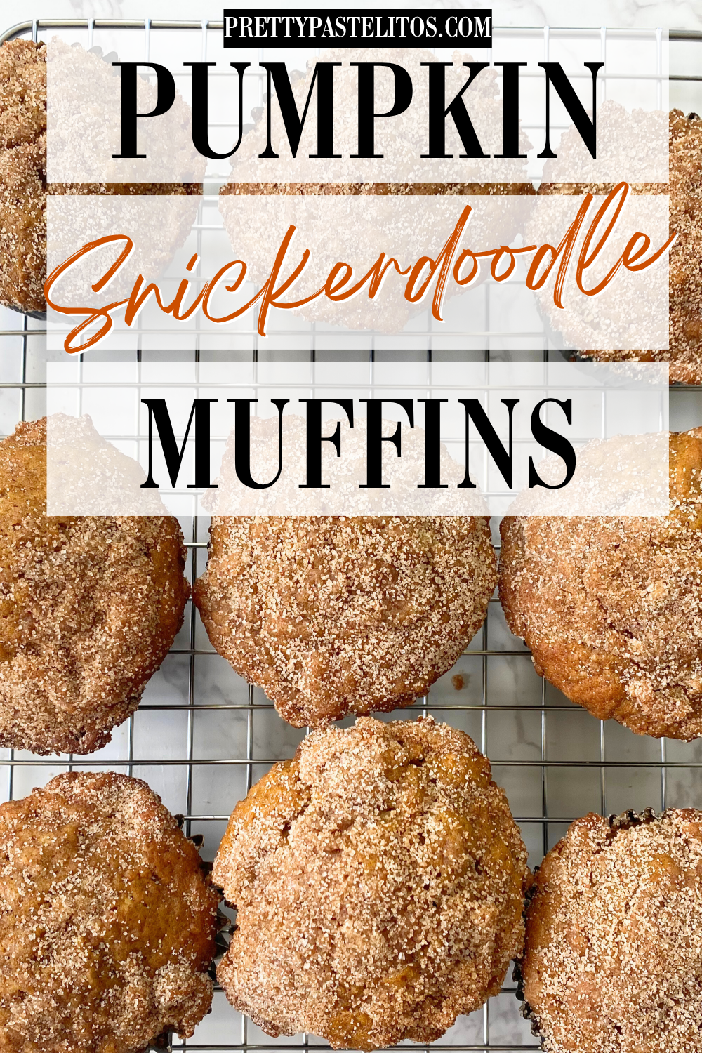 Pumpkin Snickerdoodle muffins