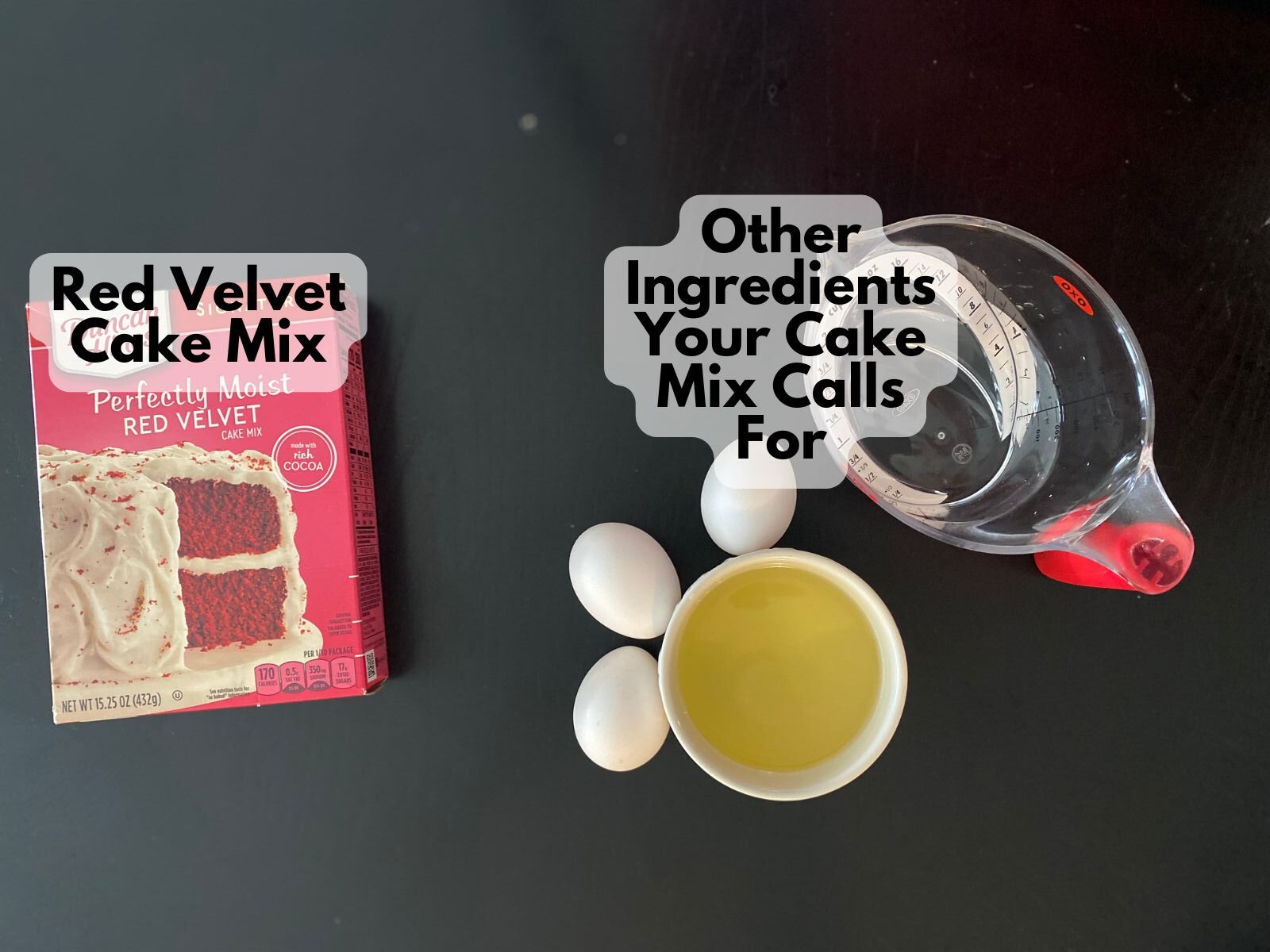 red velvet cake ingredients