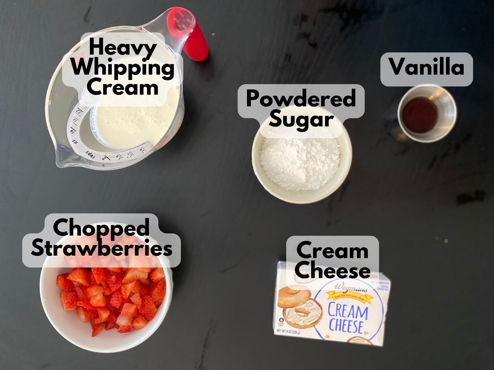 cream cheese filling ingredients