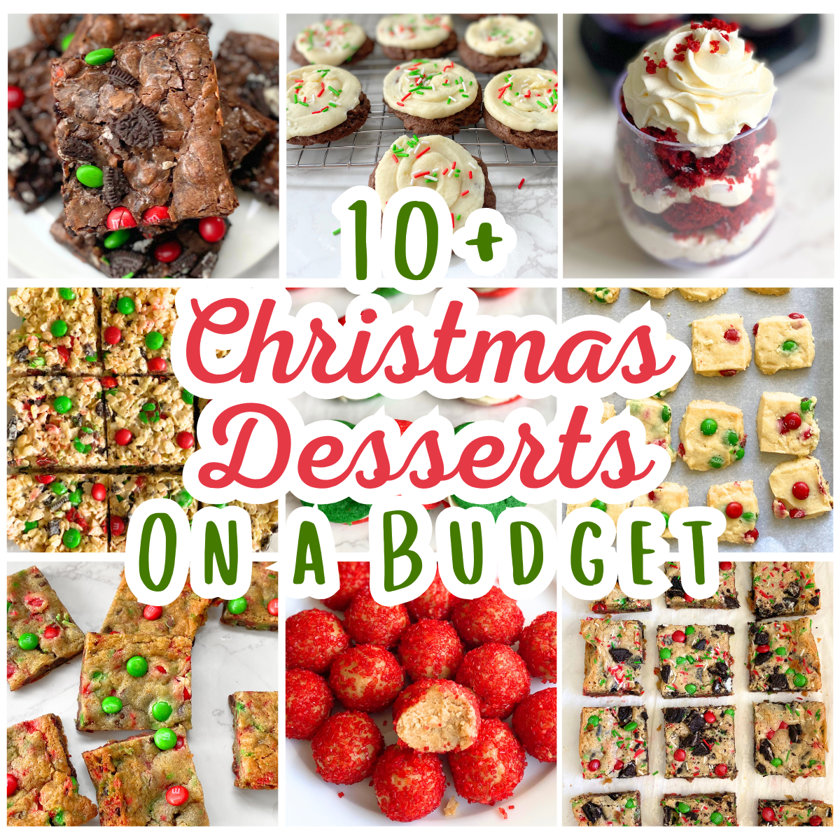 Christmas Desserts on a budget