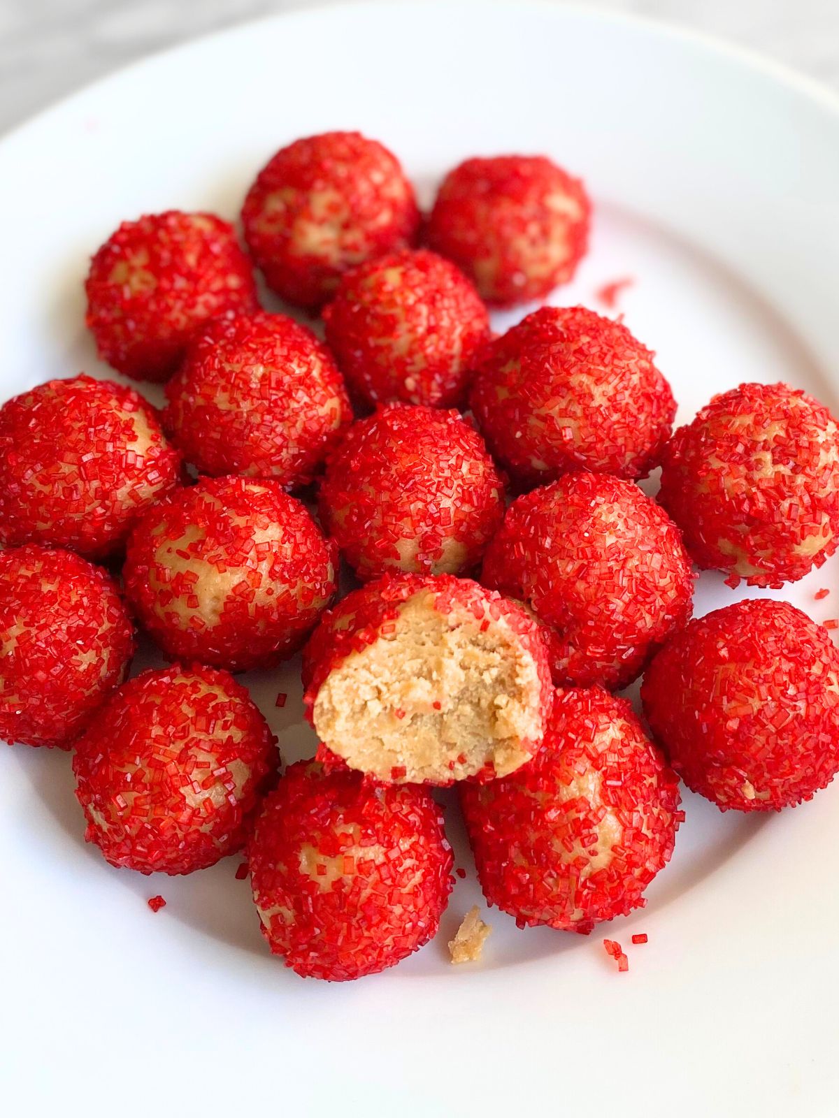 Christmas biscoff truffles