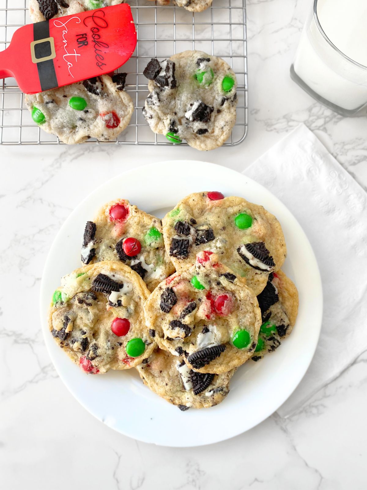 Christmas Oreo cookies