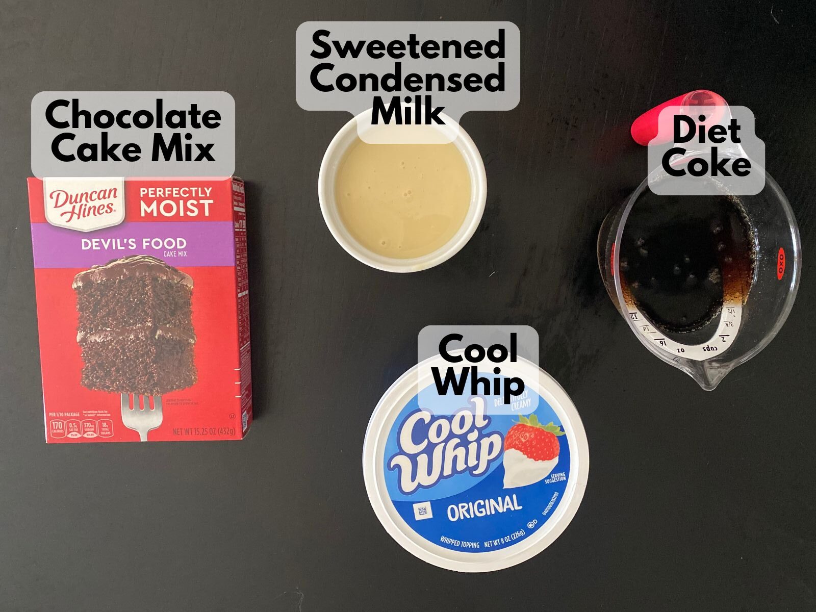 weight watchers chocolate poke cake ingredients