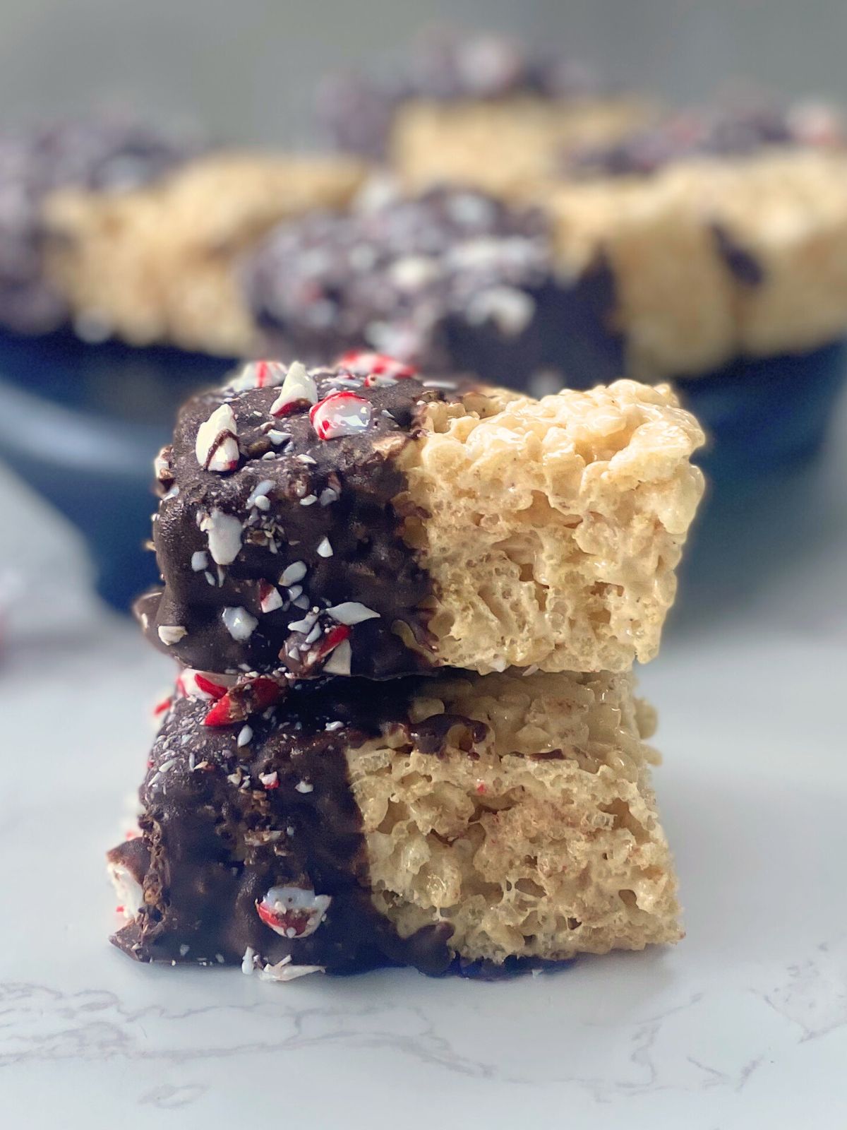 chocolate pepper rice krispie treats