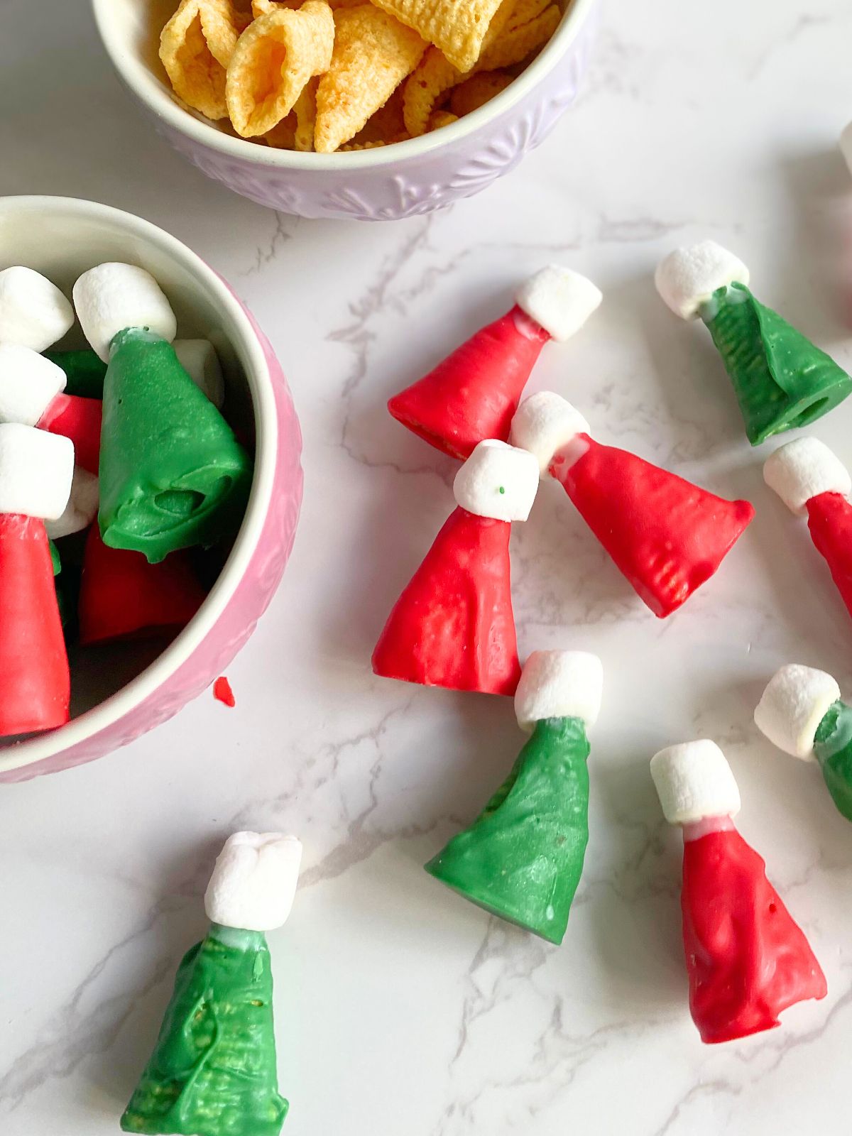 elf hat treats