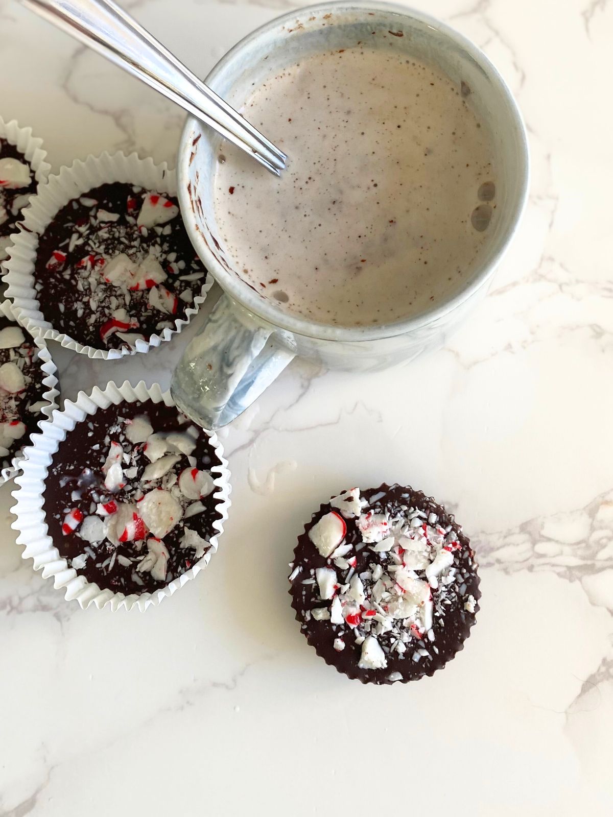 Christmas hot chocolate pucks 