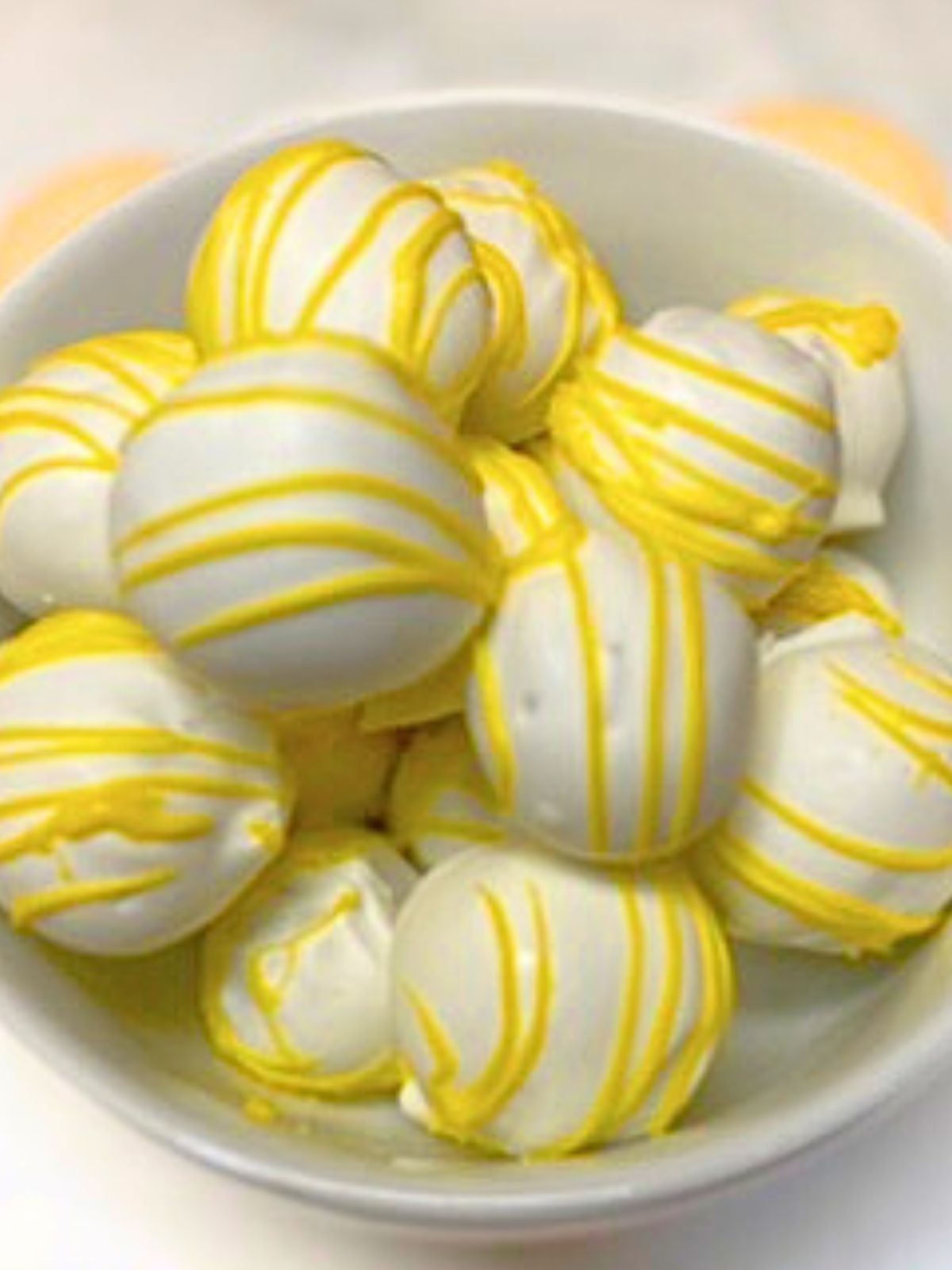 lemon oreo balls