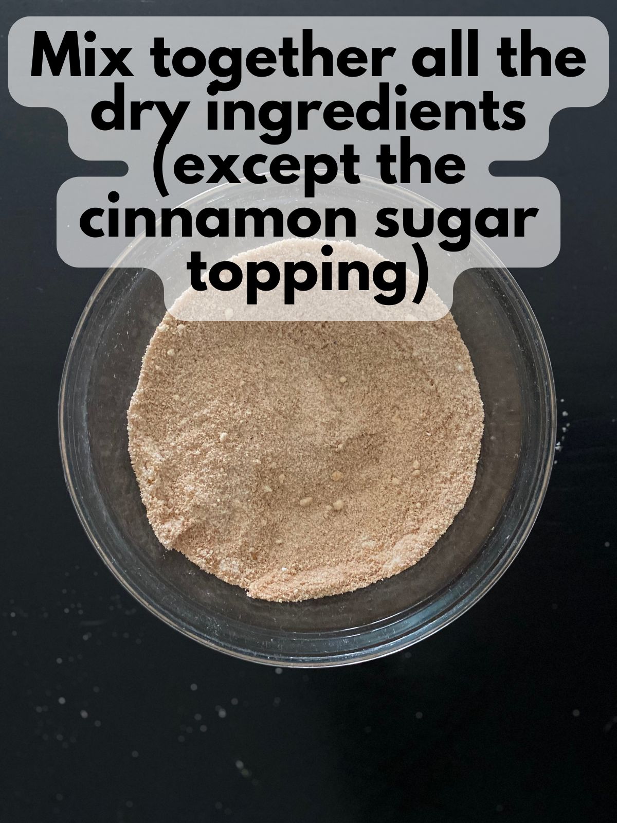 mixed dry ingredients