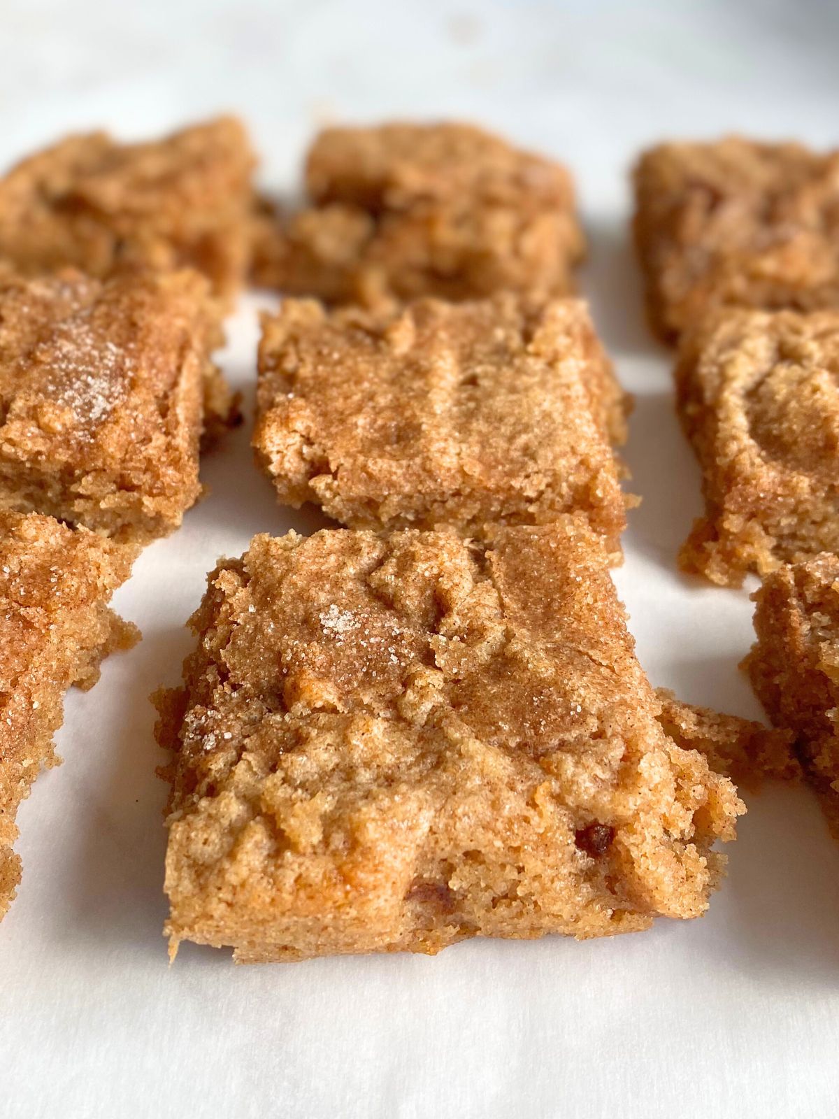 low carb snickerdoodle bars