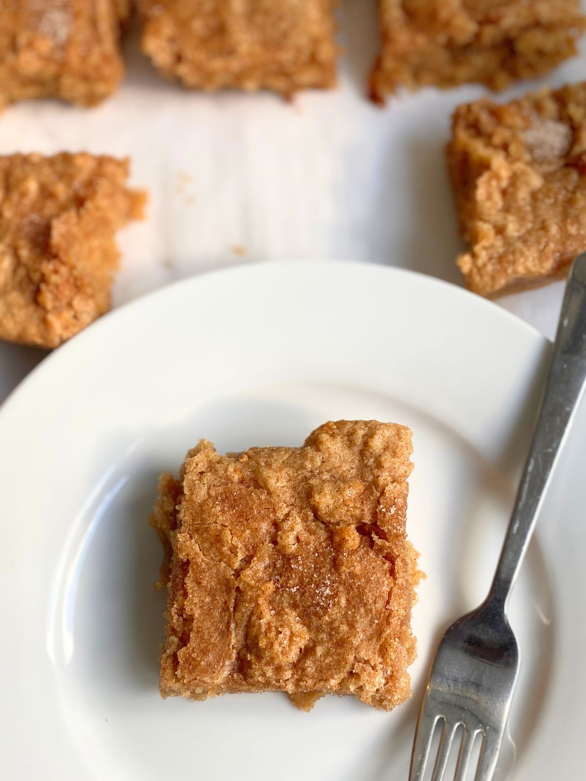 low carb snickerdoodle bars