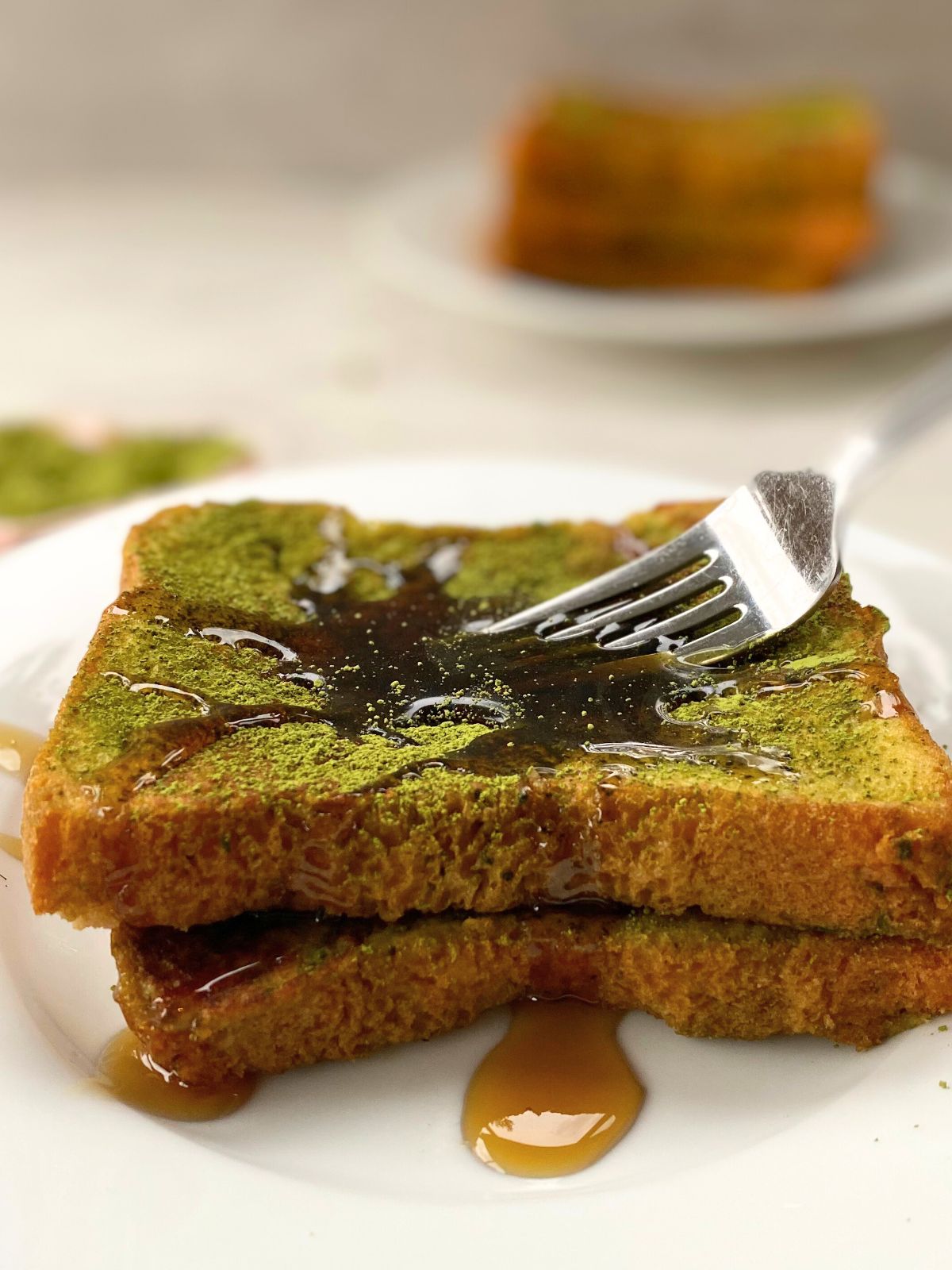 matcha french toast