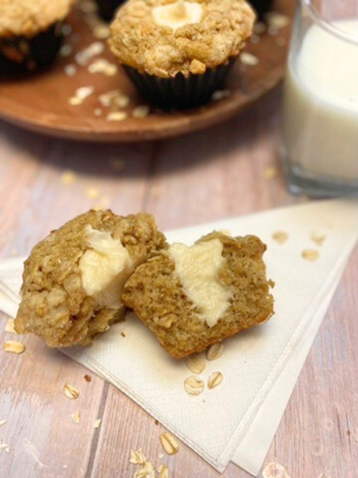 oatmeal cream pie muffins
