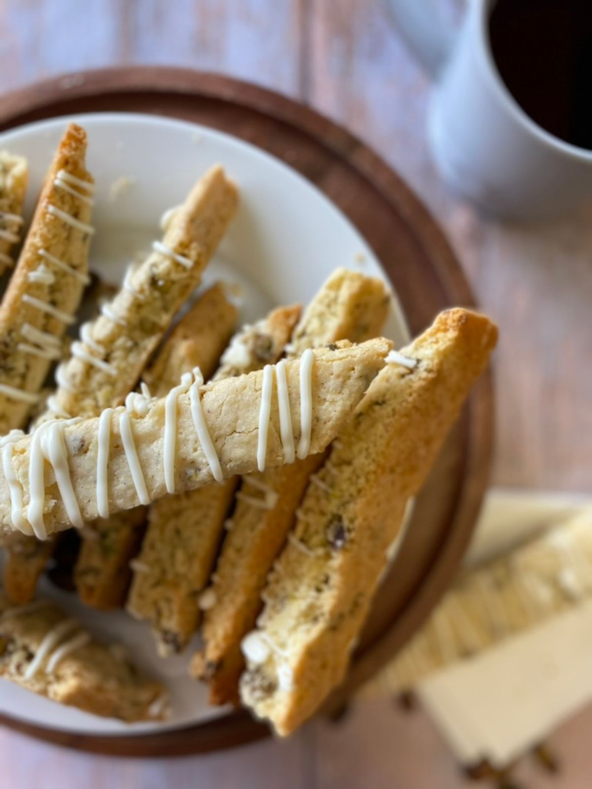 pistachio biscotti