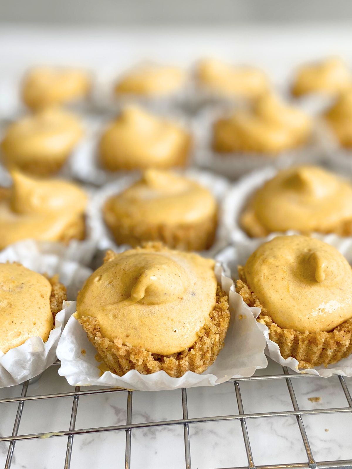 pumpkin cheesecake bites