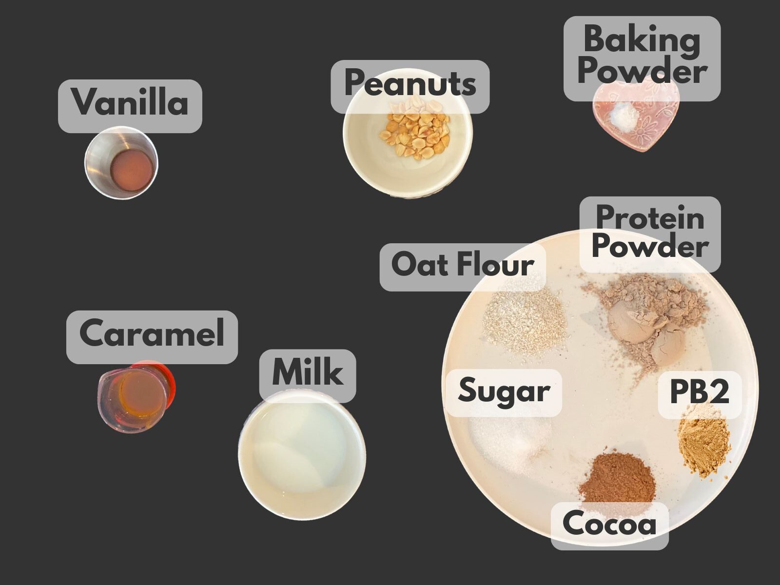 snickers protein mug cake ingredients
